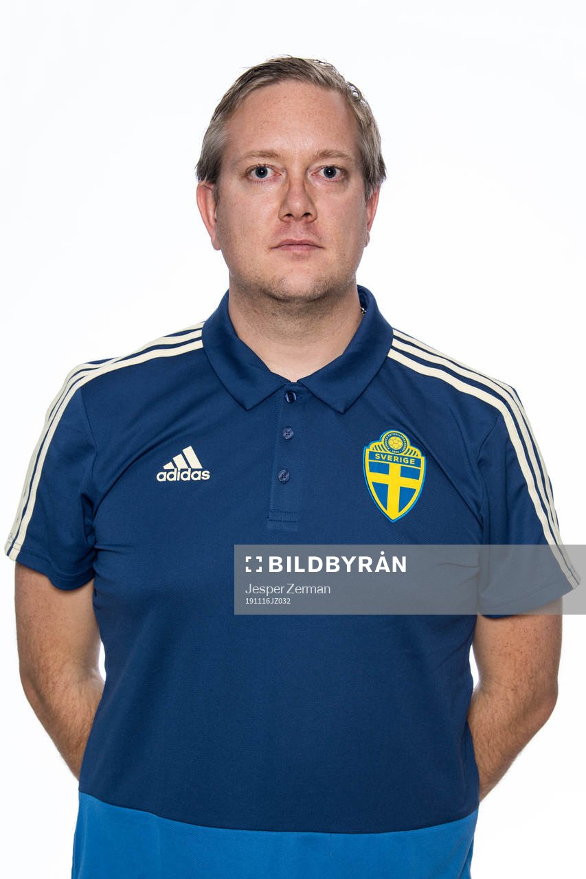 Tränare Johan Runnander i F15-landslaget