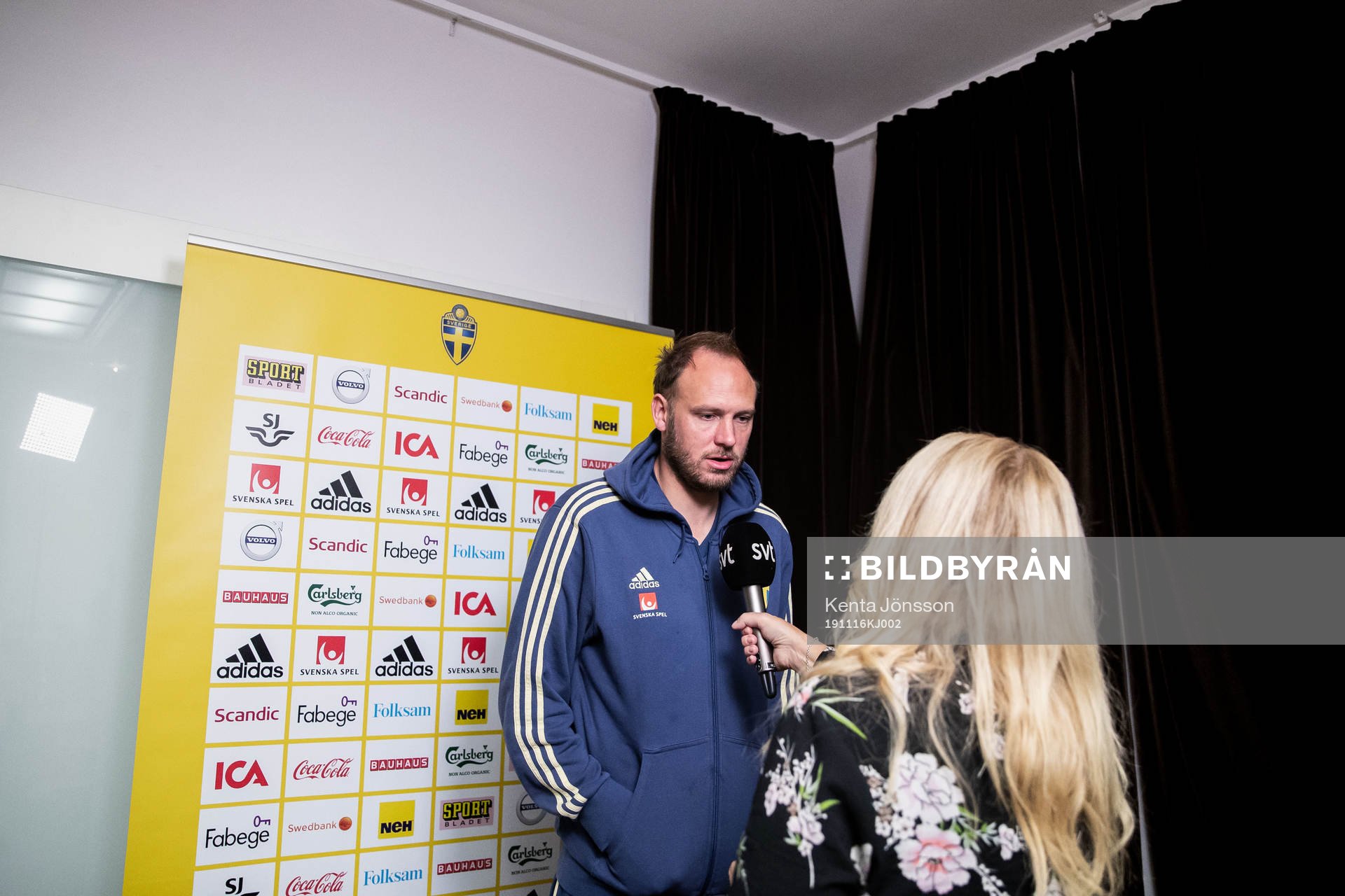 Andreas Granqvist of the Swedish national football team