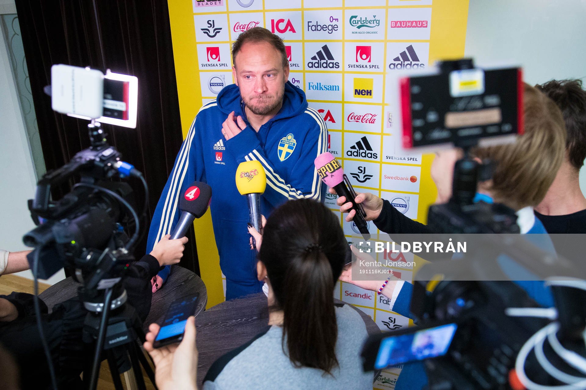 Andreas Granqvist of the Swedish national football team
