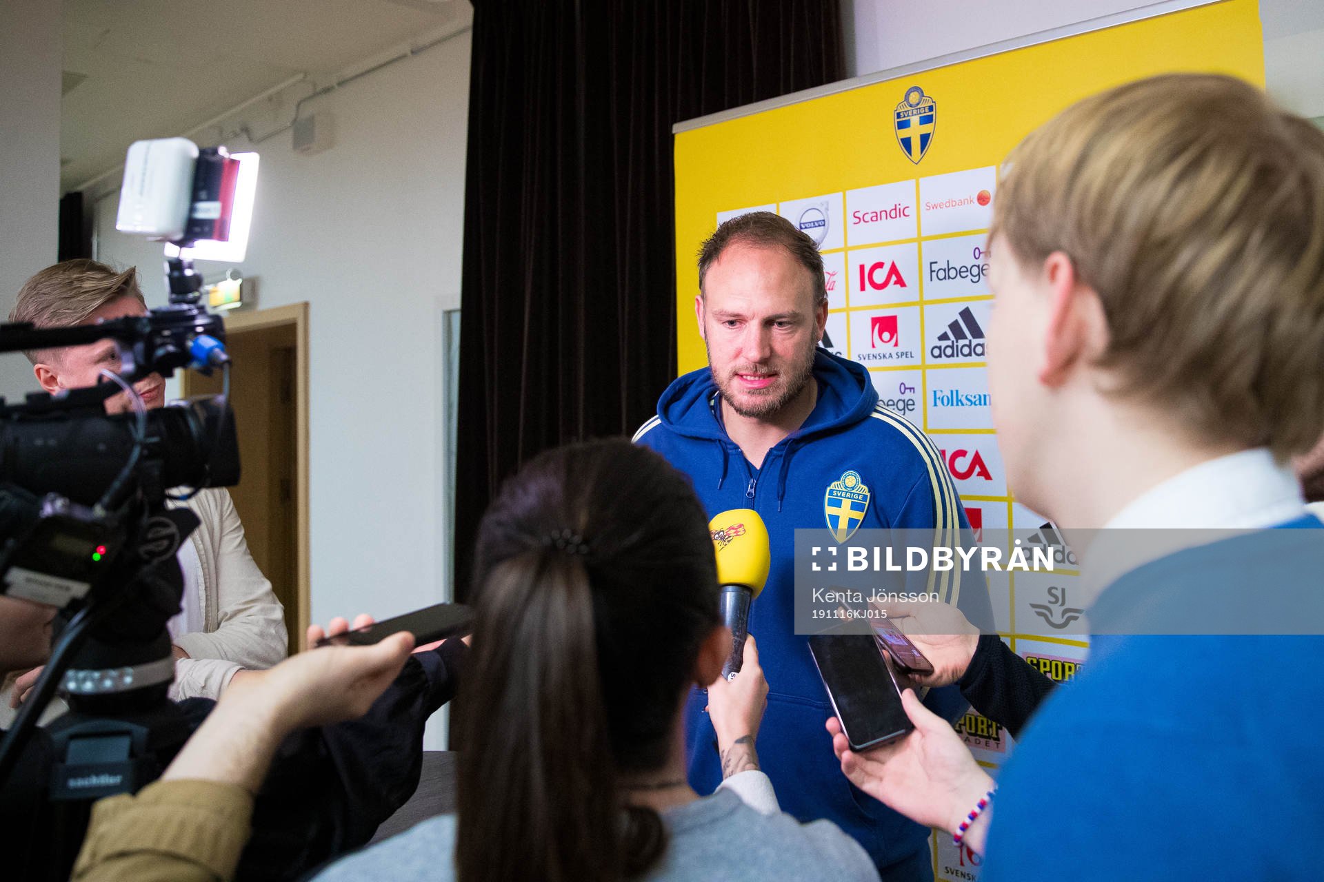 Andreas Granqvist of the Swedish national football team