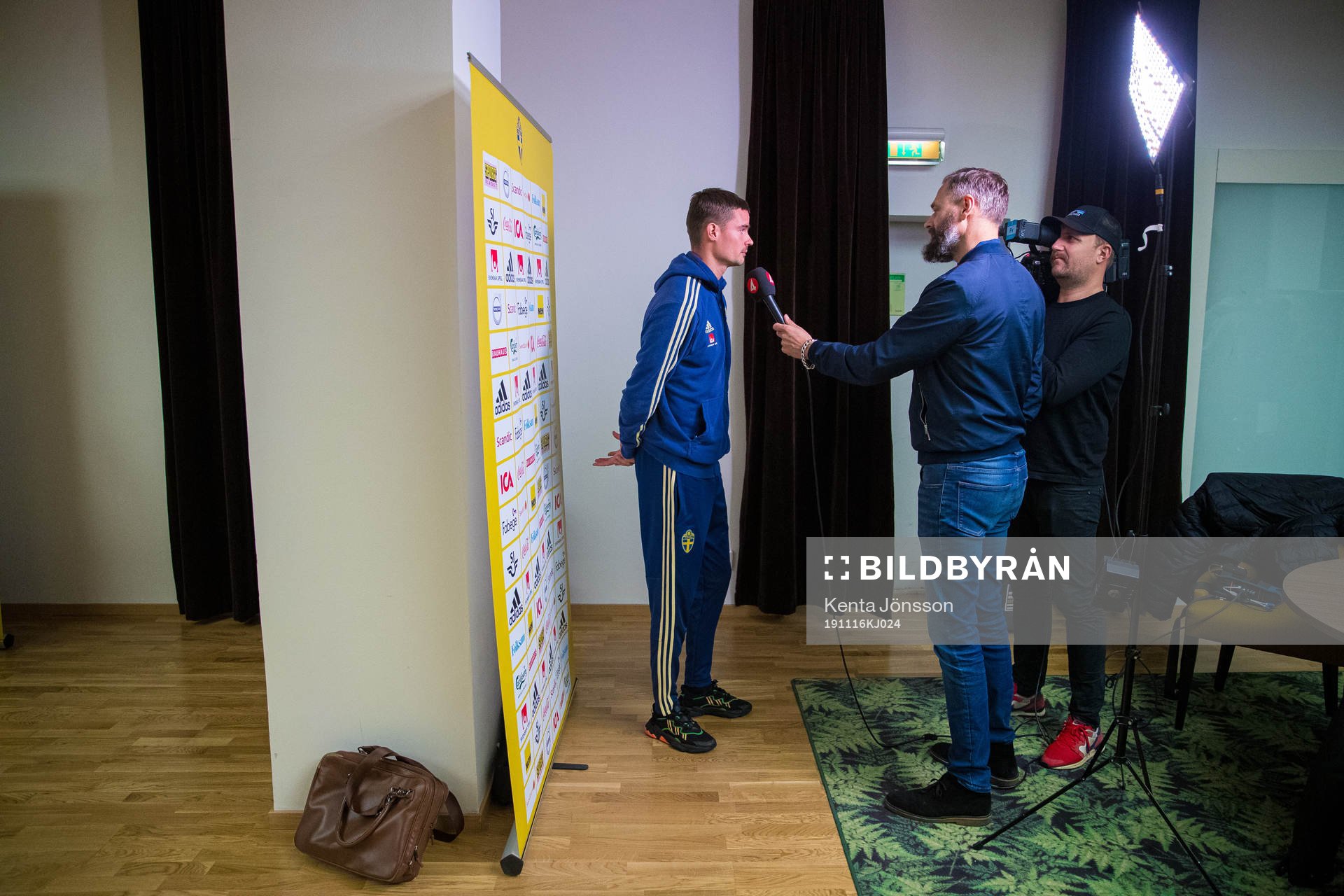 Mikael Lustig of the Swedish national football team