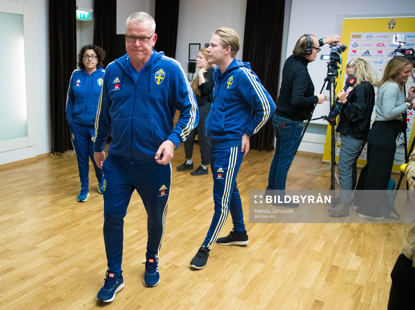 Head coach Janne Andersson of the Swedish national football