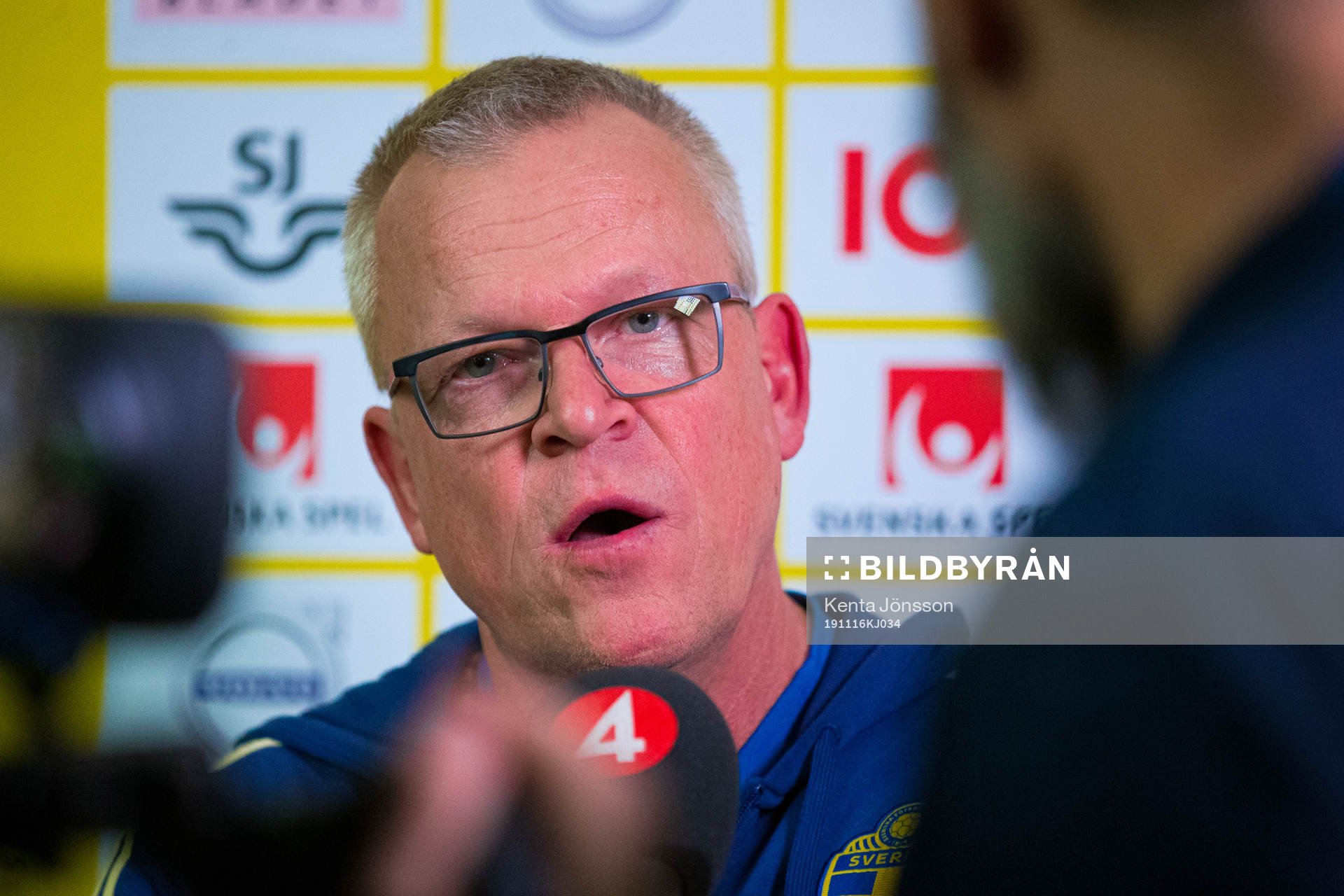 Head coach Janne Andersson of the Swedish national football