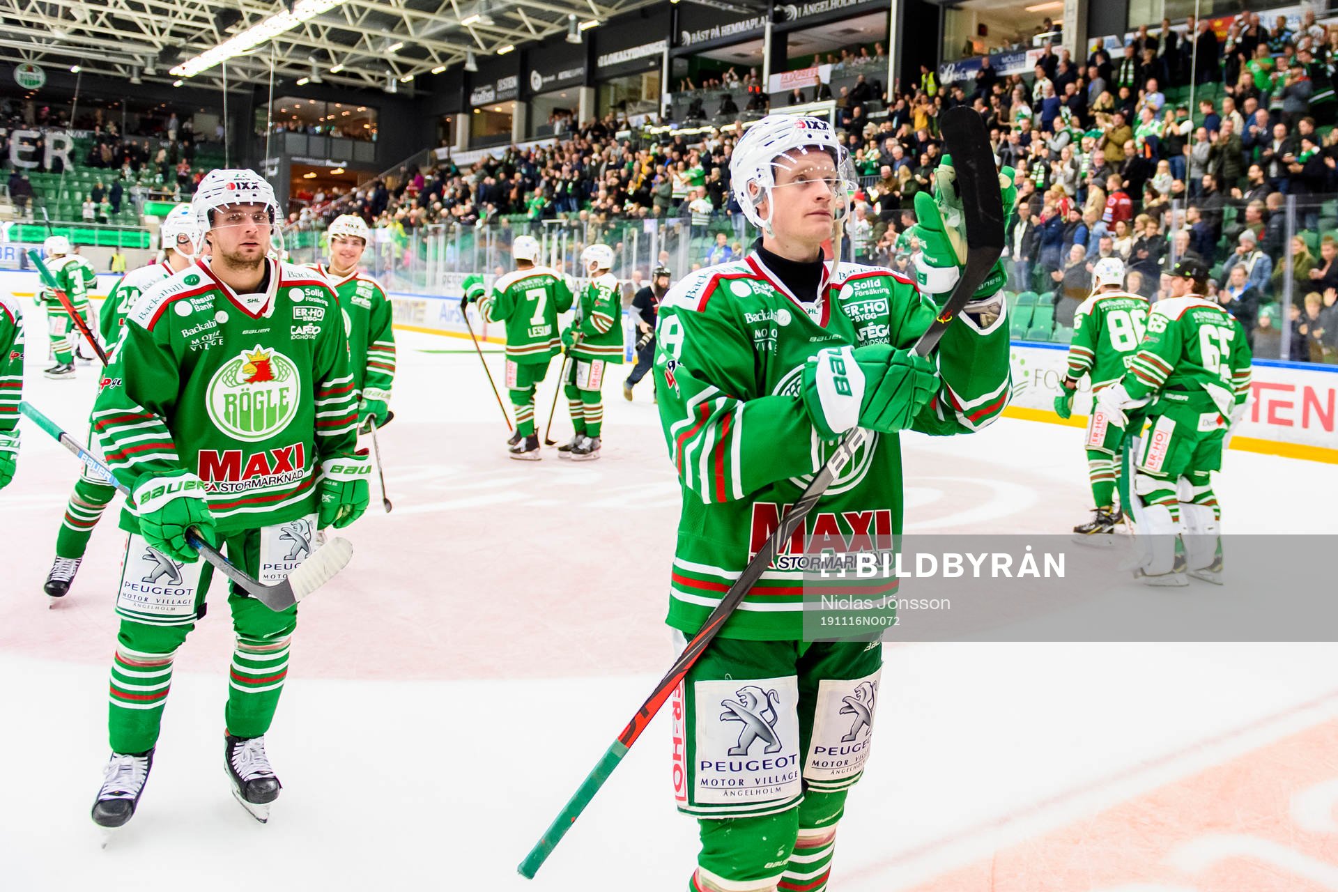 Rögles Anton Bengtsson jublar