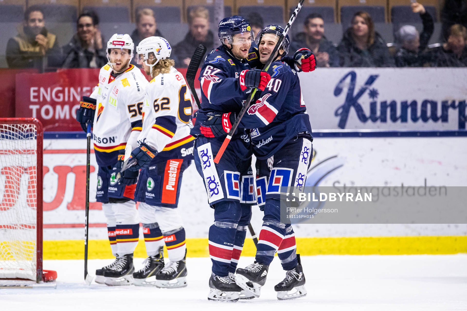 Linköpings Jarno Kärki jublar