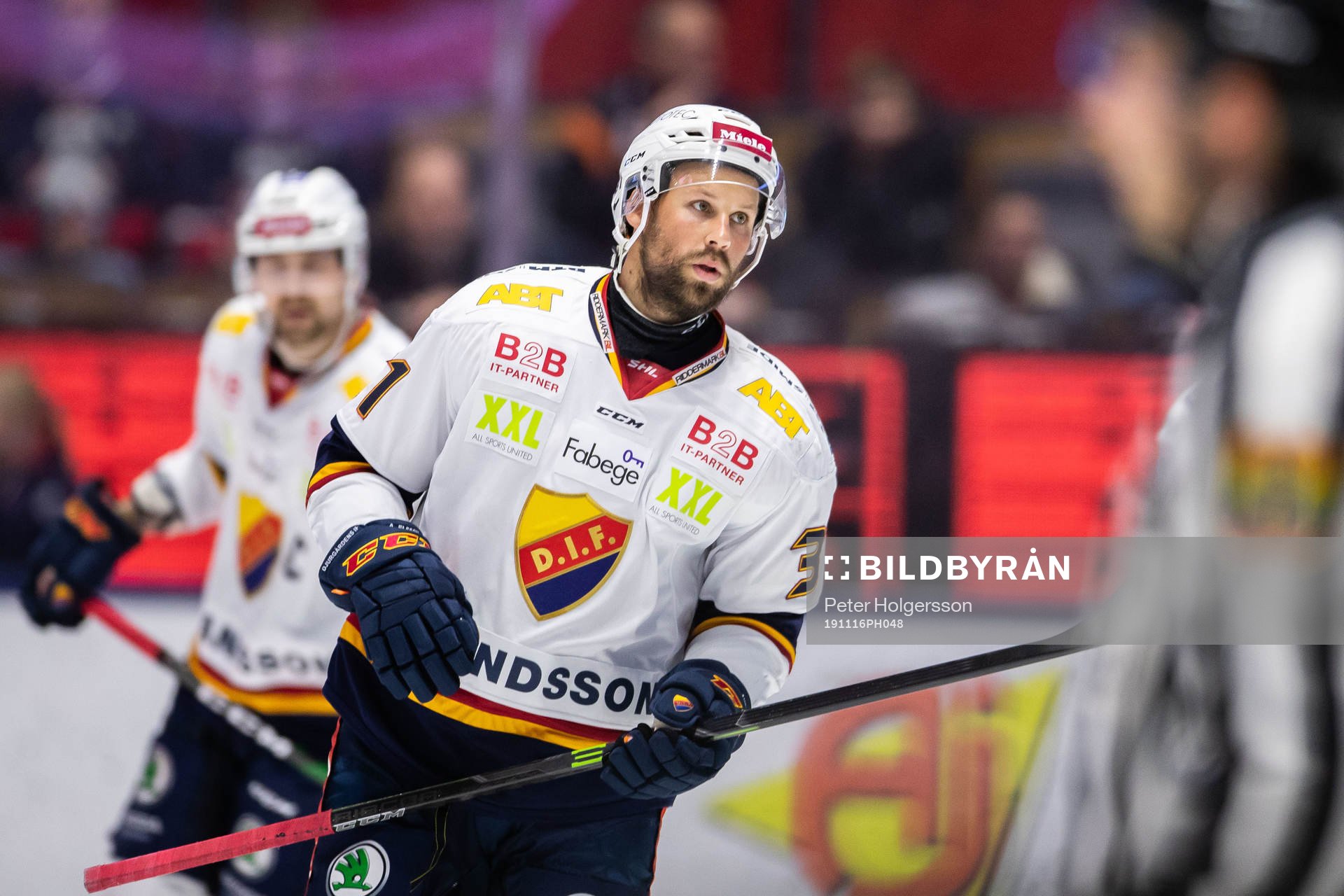Djurgårdens Dick Axelsson  deppar