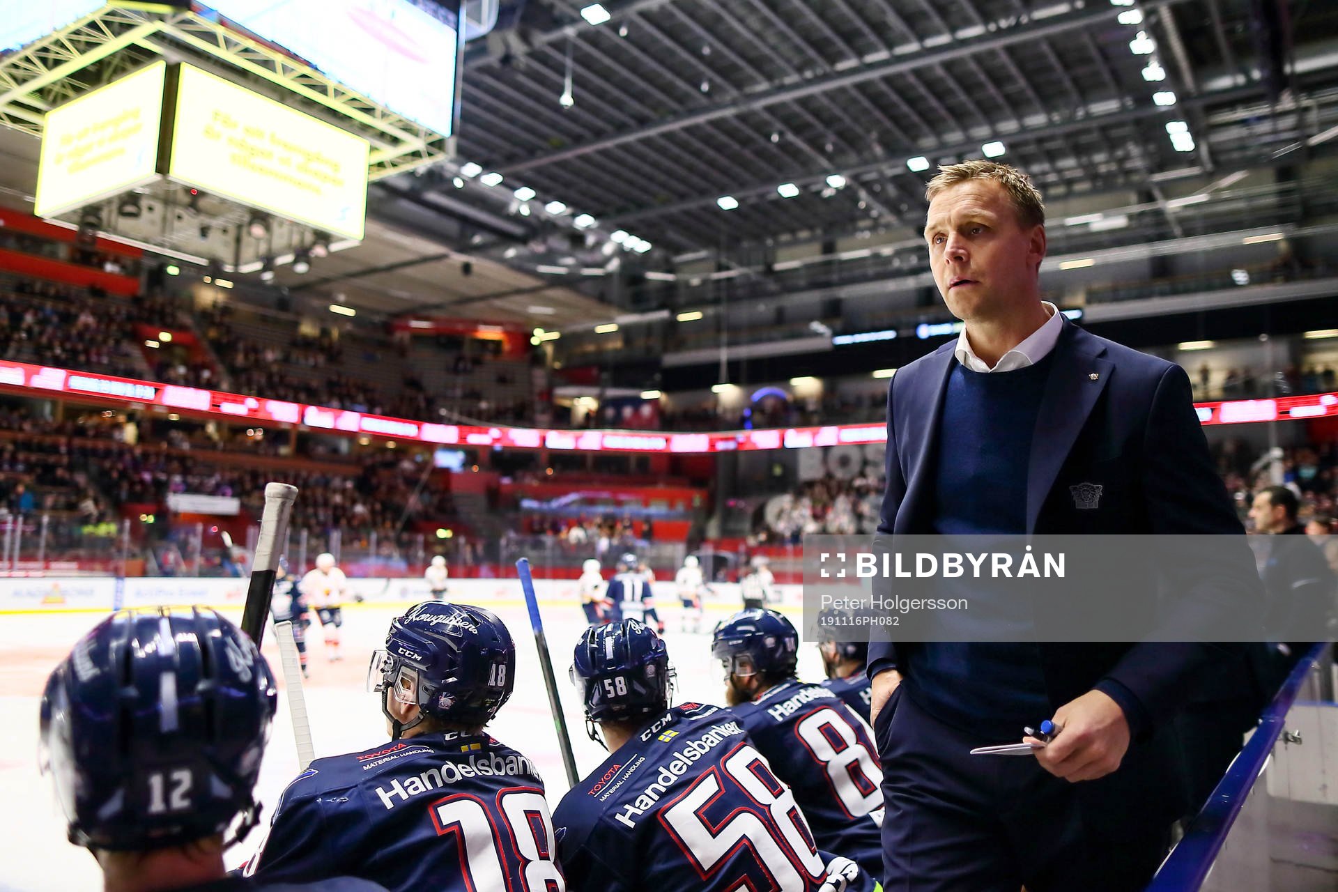 Linköpings tränare Bert Robertsson