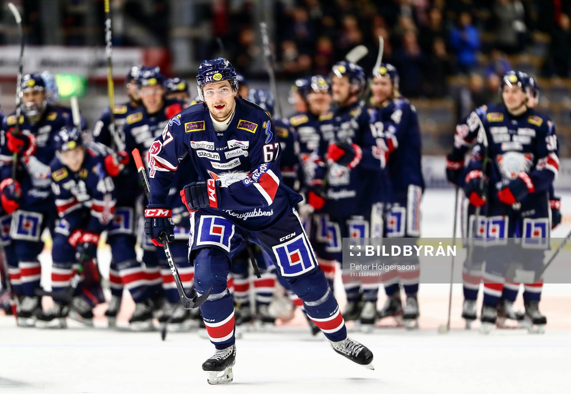 Linköpings Jarno Kärki jublar