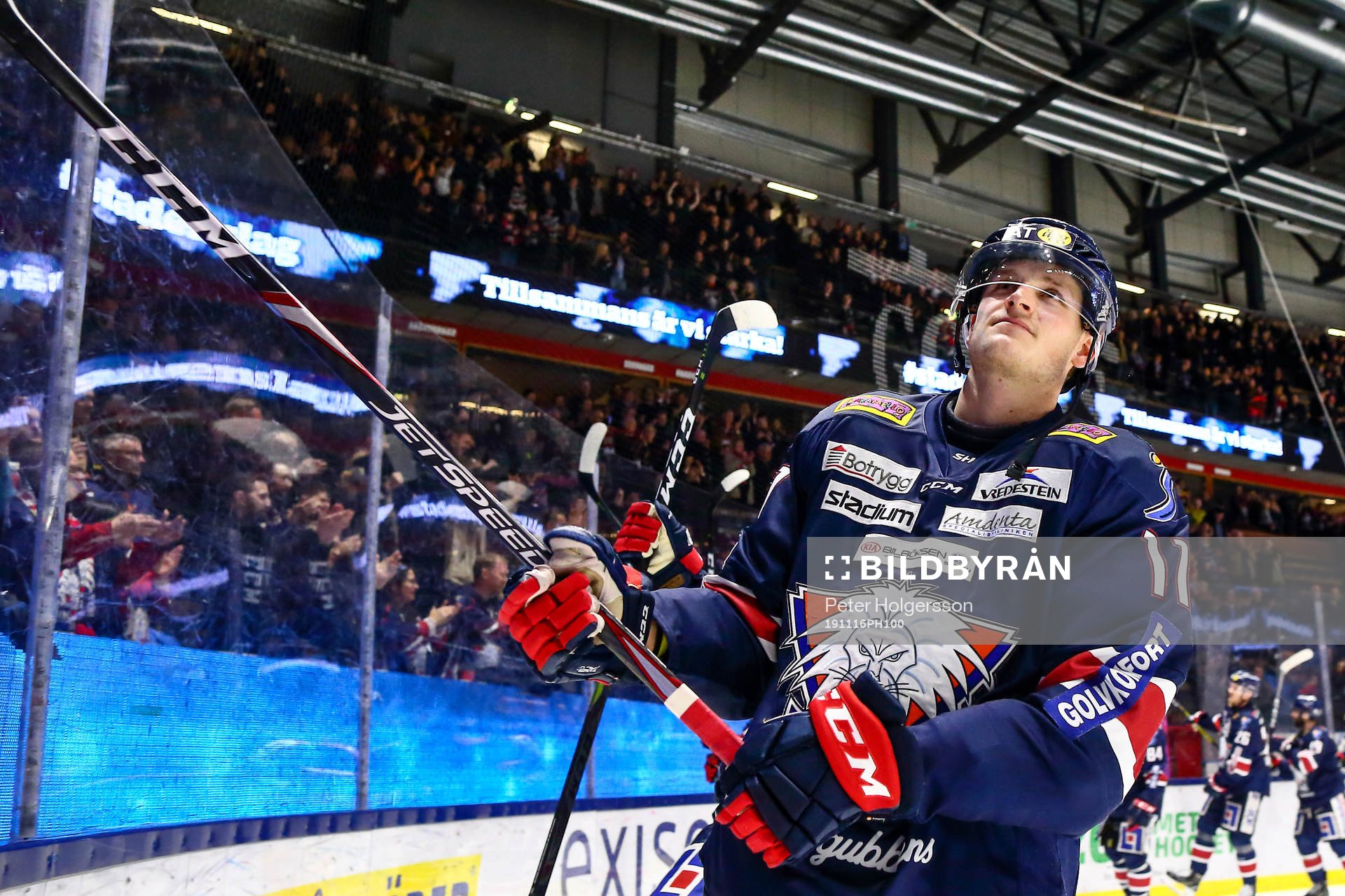 Linköpings Henrik Törnqvist jublar