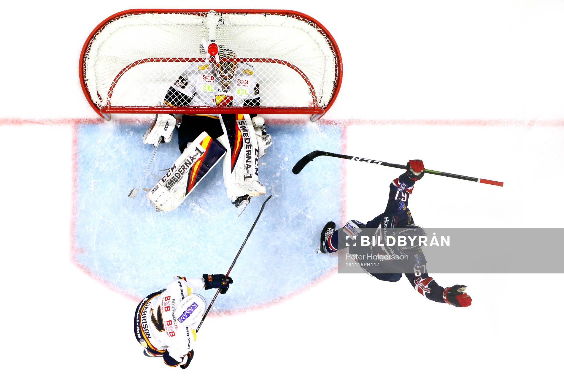 Linköpings Jarno Kärki jublar