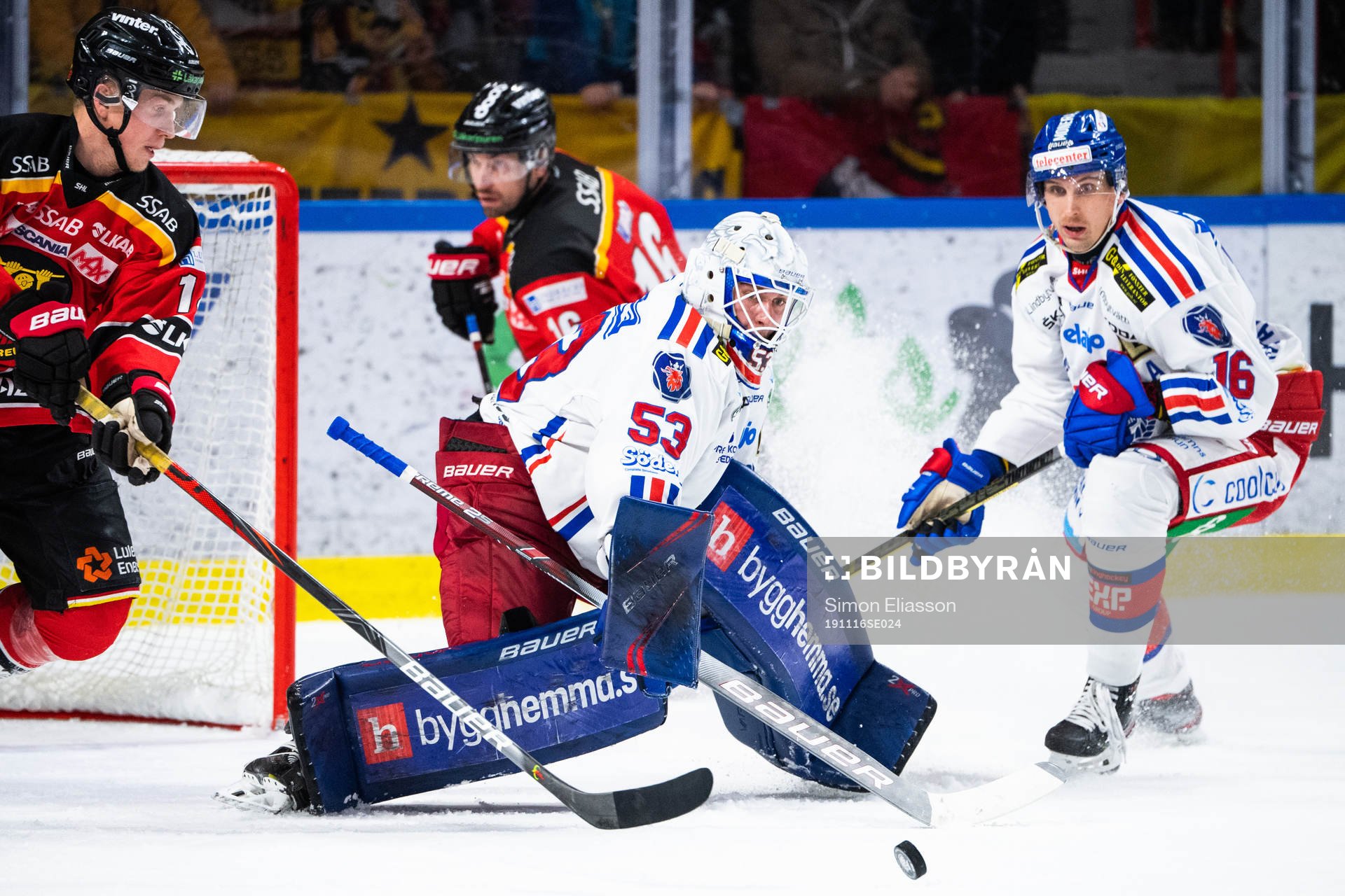 Oskarshamns målvakt Fredrik Pettersson-Wentzel