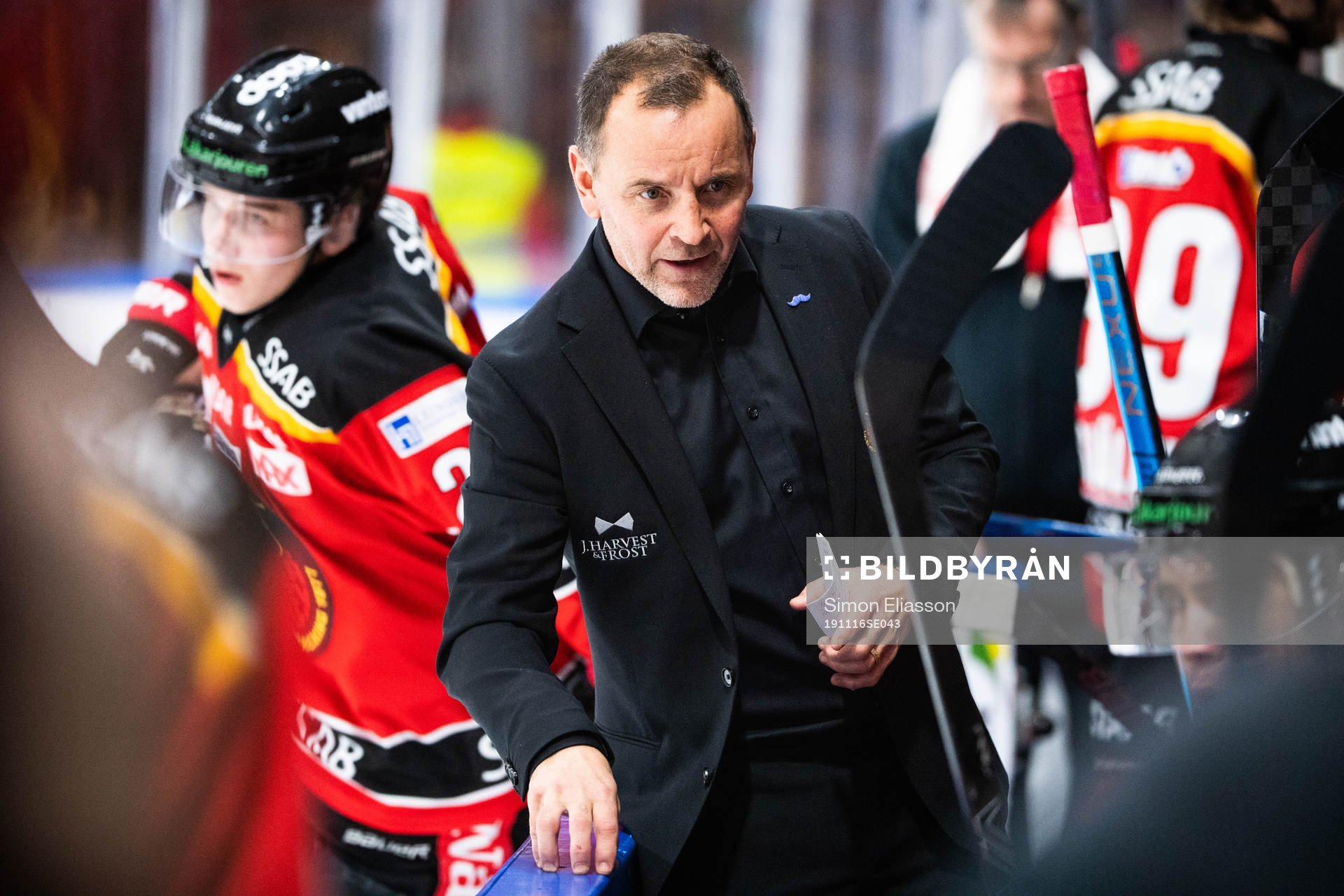 Luleås tränare Thomas Berglund