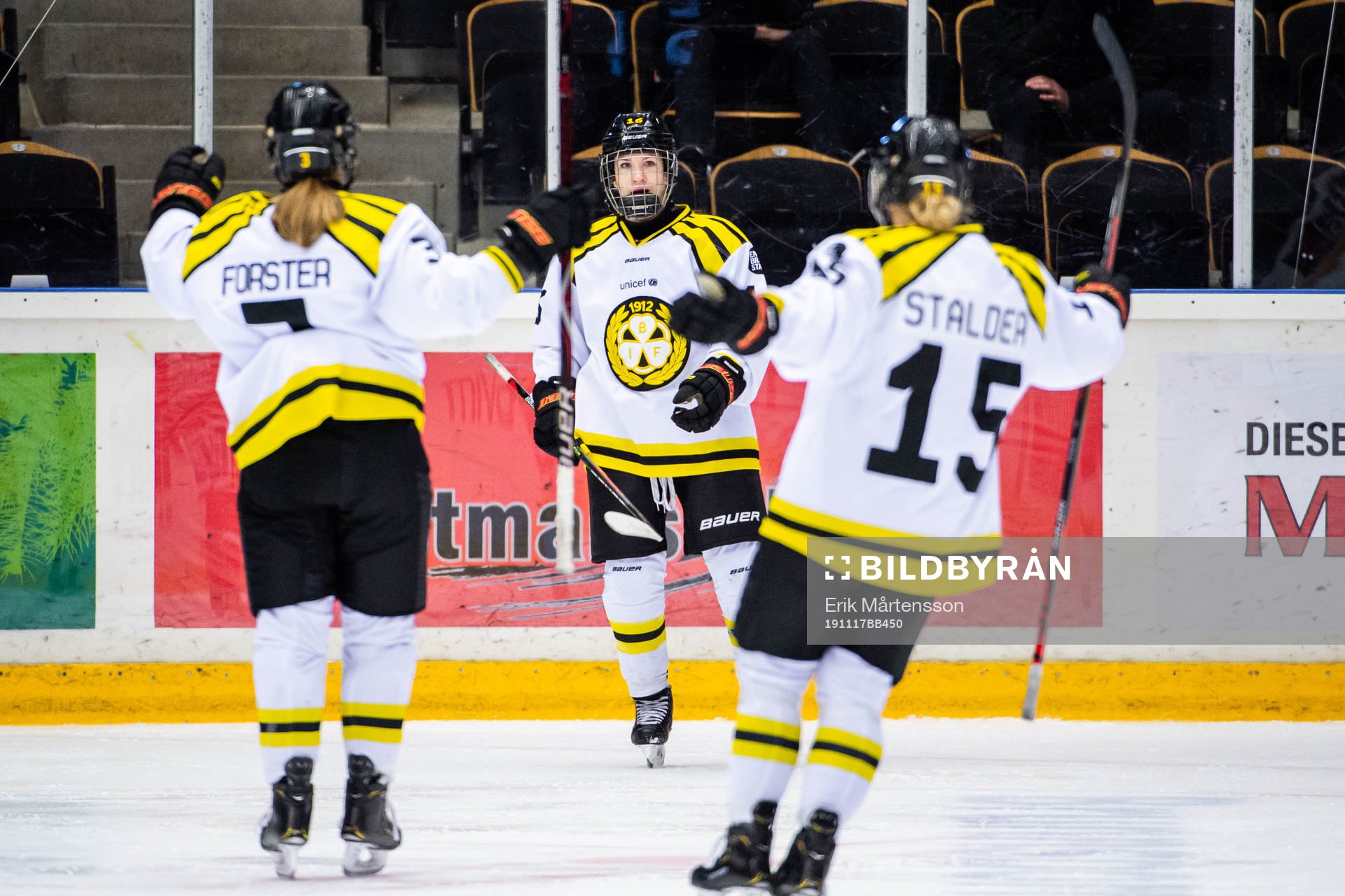 Brynäs Katerina Mrazova jublar