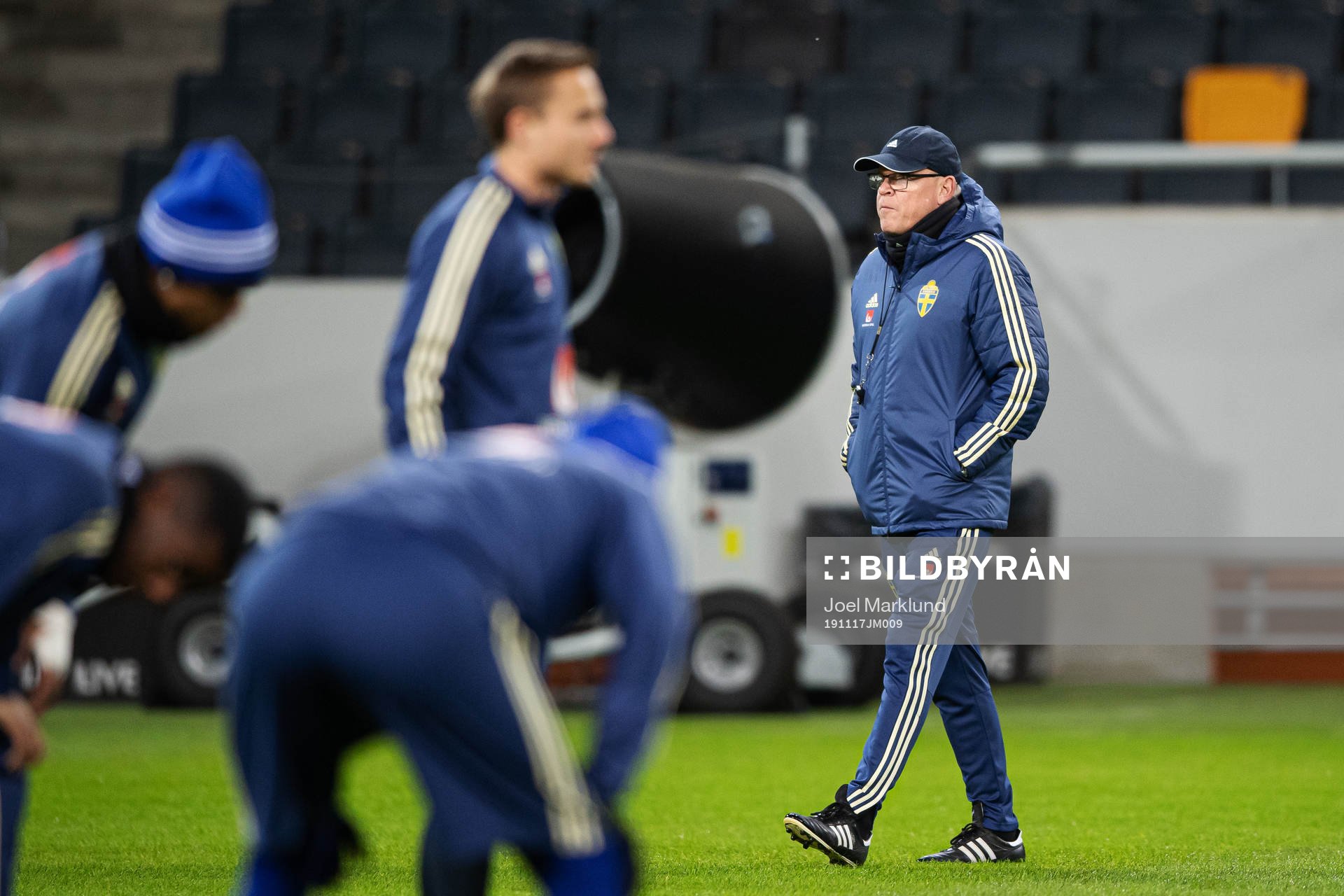Head coach Janne Andersson of the Swedish national football