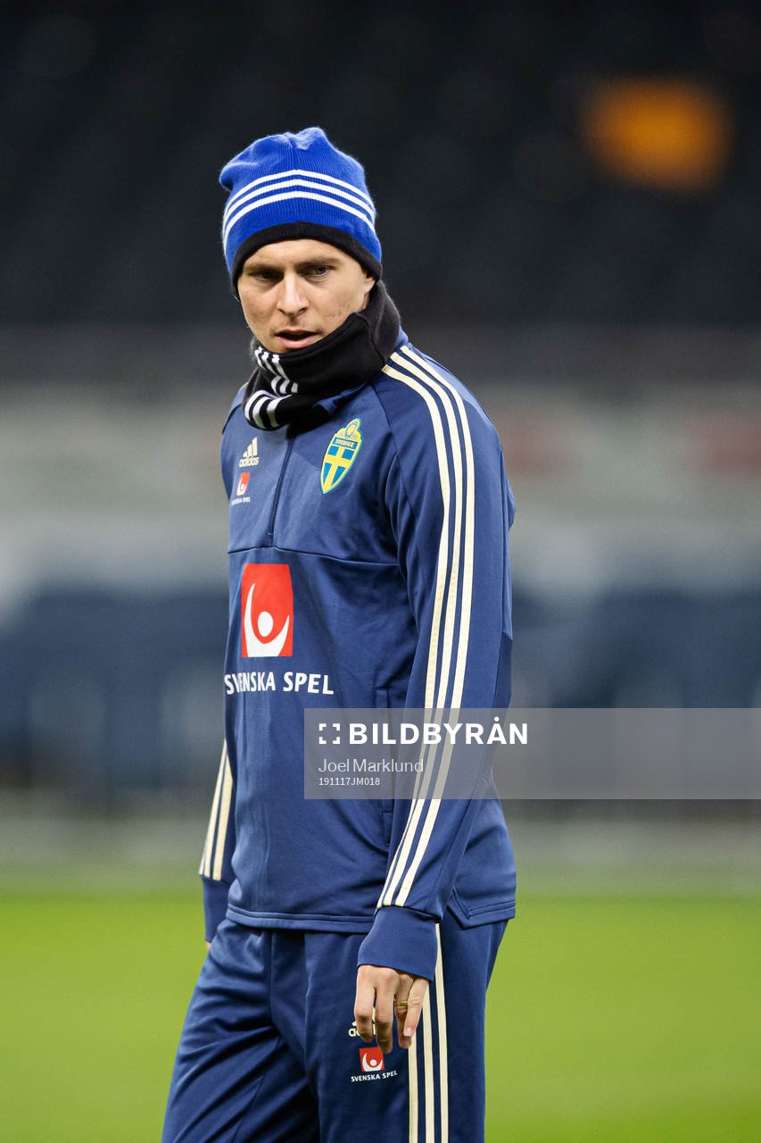 Victor Nilsson Lindelöf of the Swedish national football