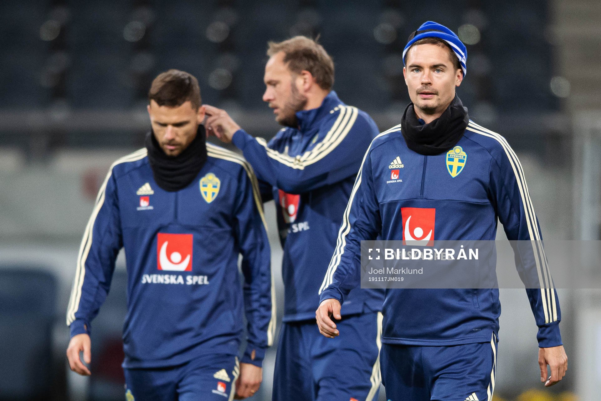 Mikael Lustig of the Swedish national football team
