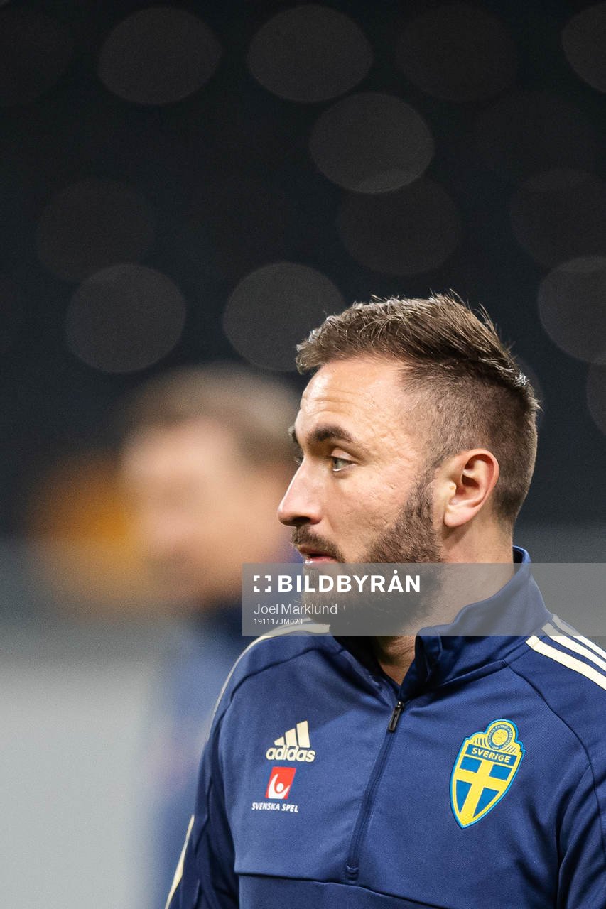 Muamer Tankovic of the Swedish national football team