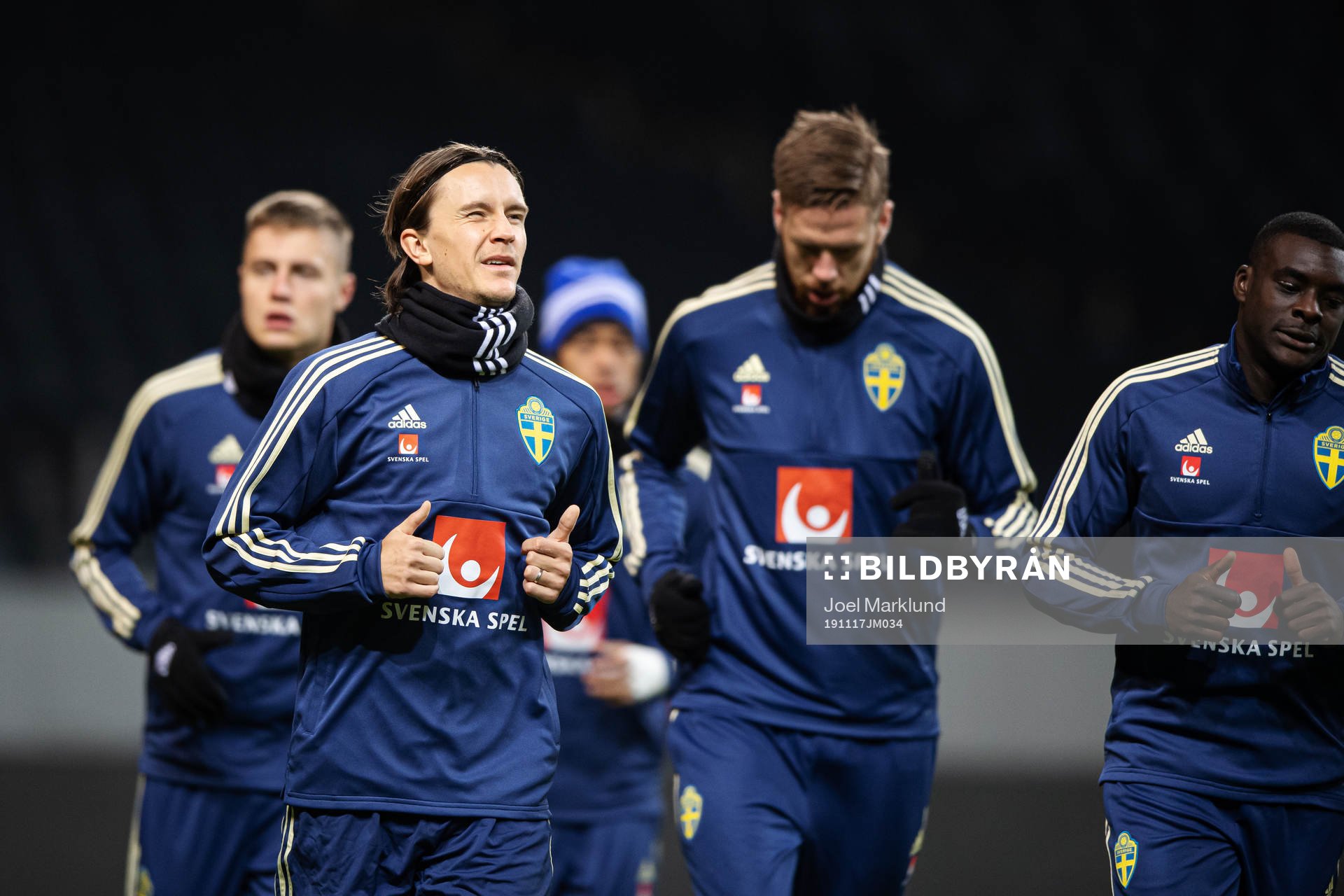 Kristoffer Olsson of the Swedish national football team