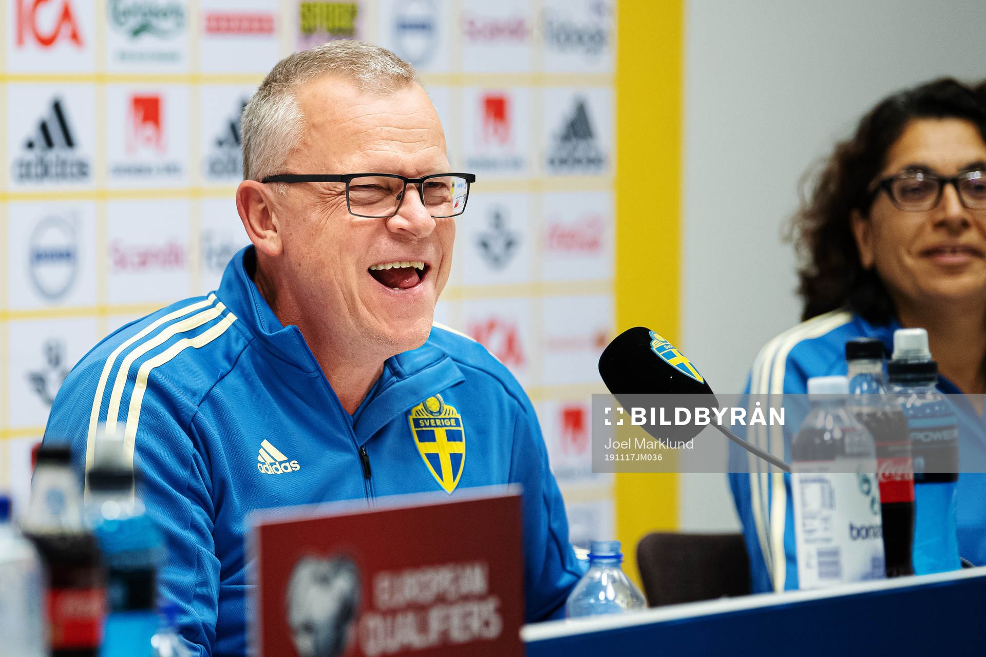 Head coach Janne Andersson of the Swedish national football