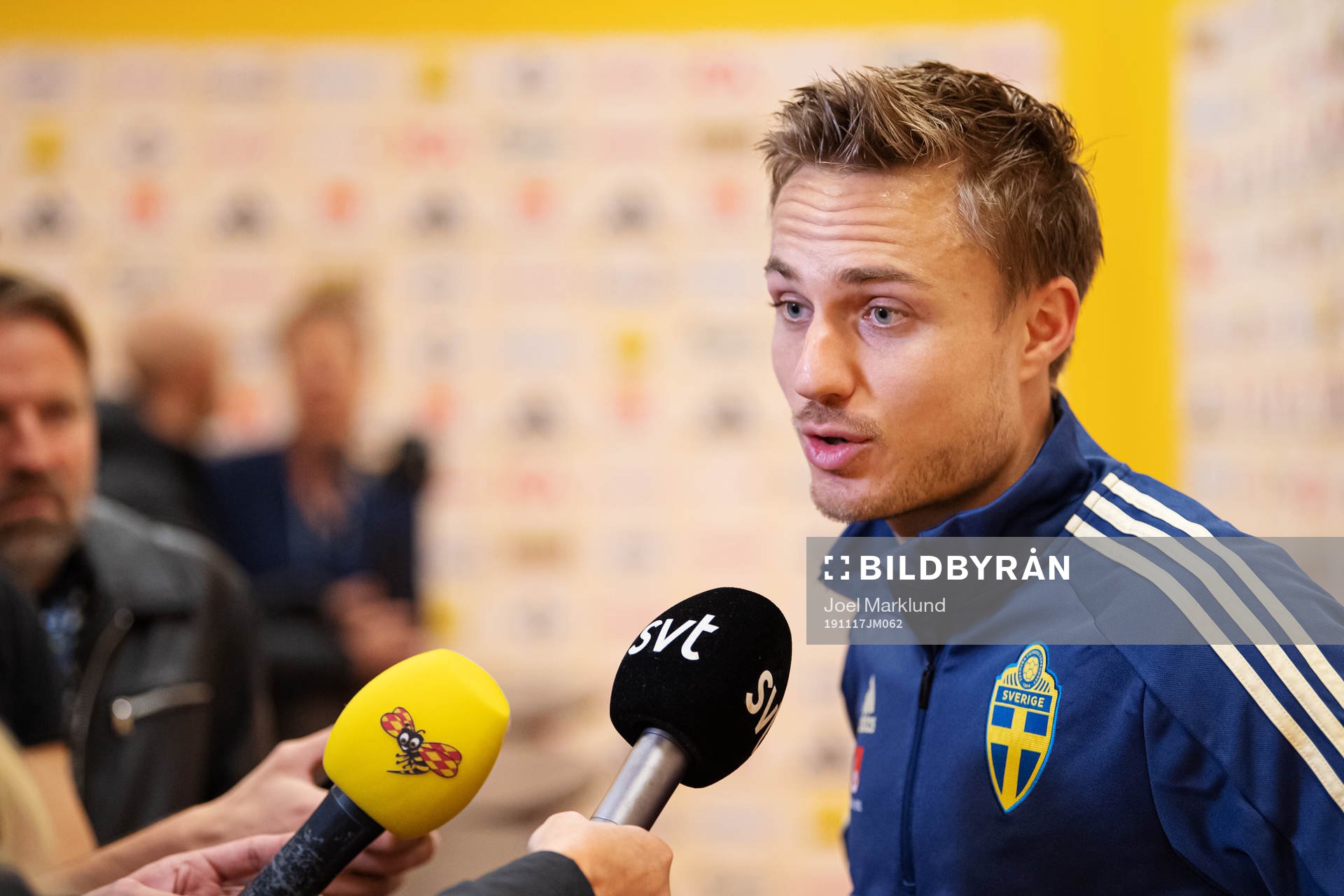 Pierre Bengtsson of the Swedish national football team