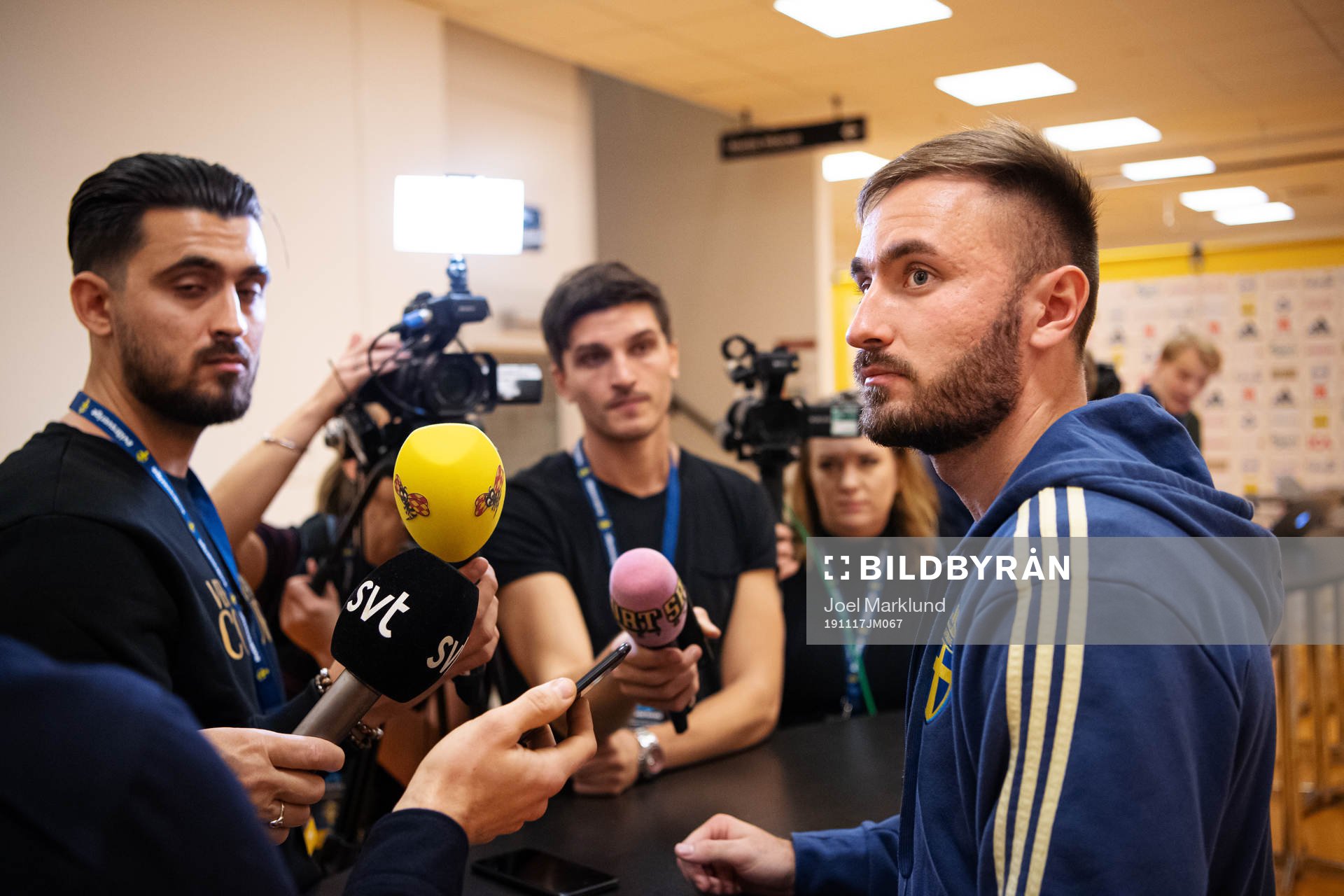 Muamer Tankovic of the Swedish national football team