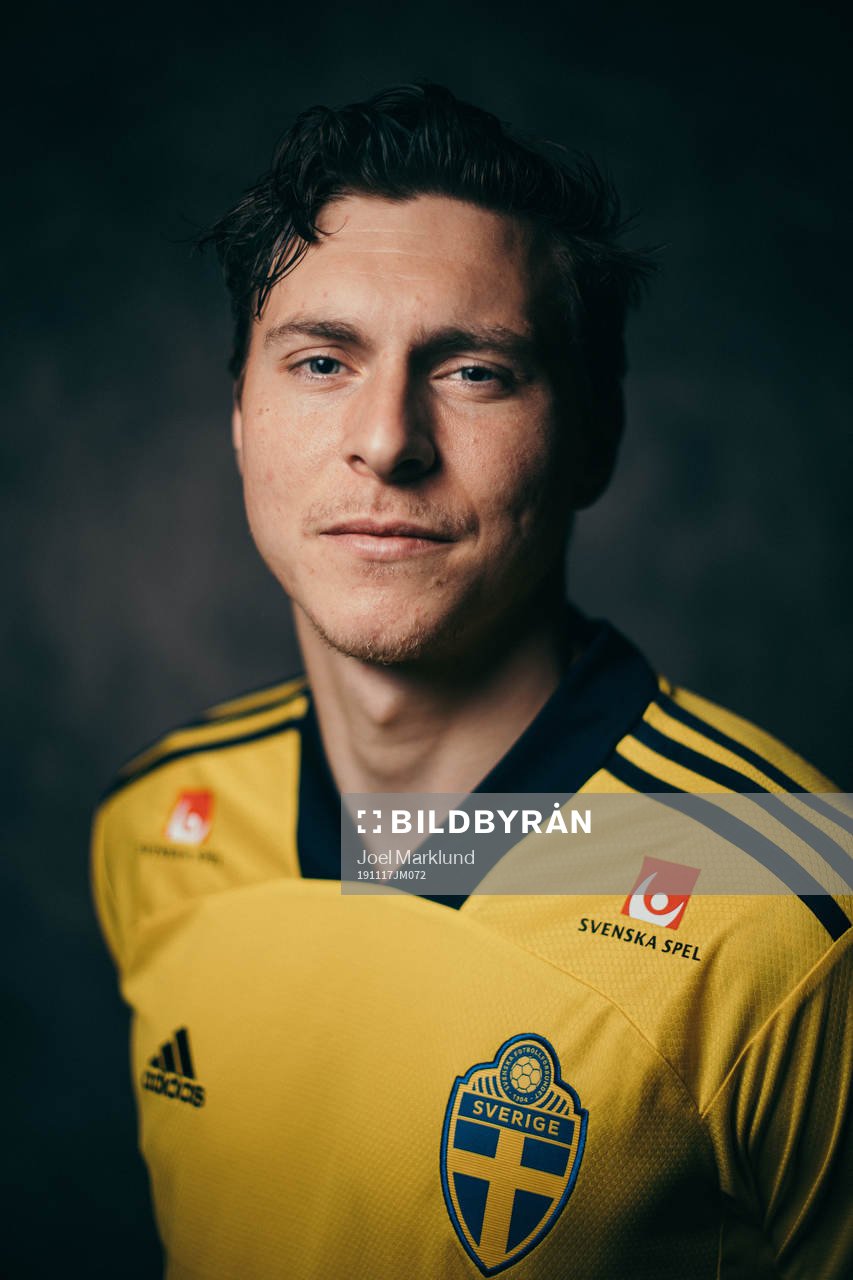 Victor Nilsson Lindelöf of the Swedish national football