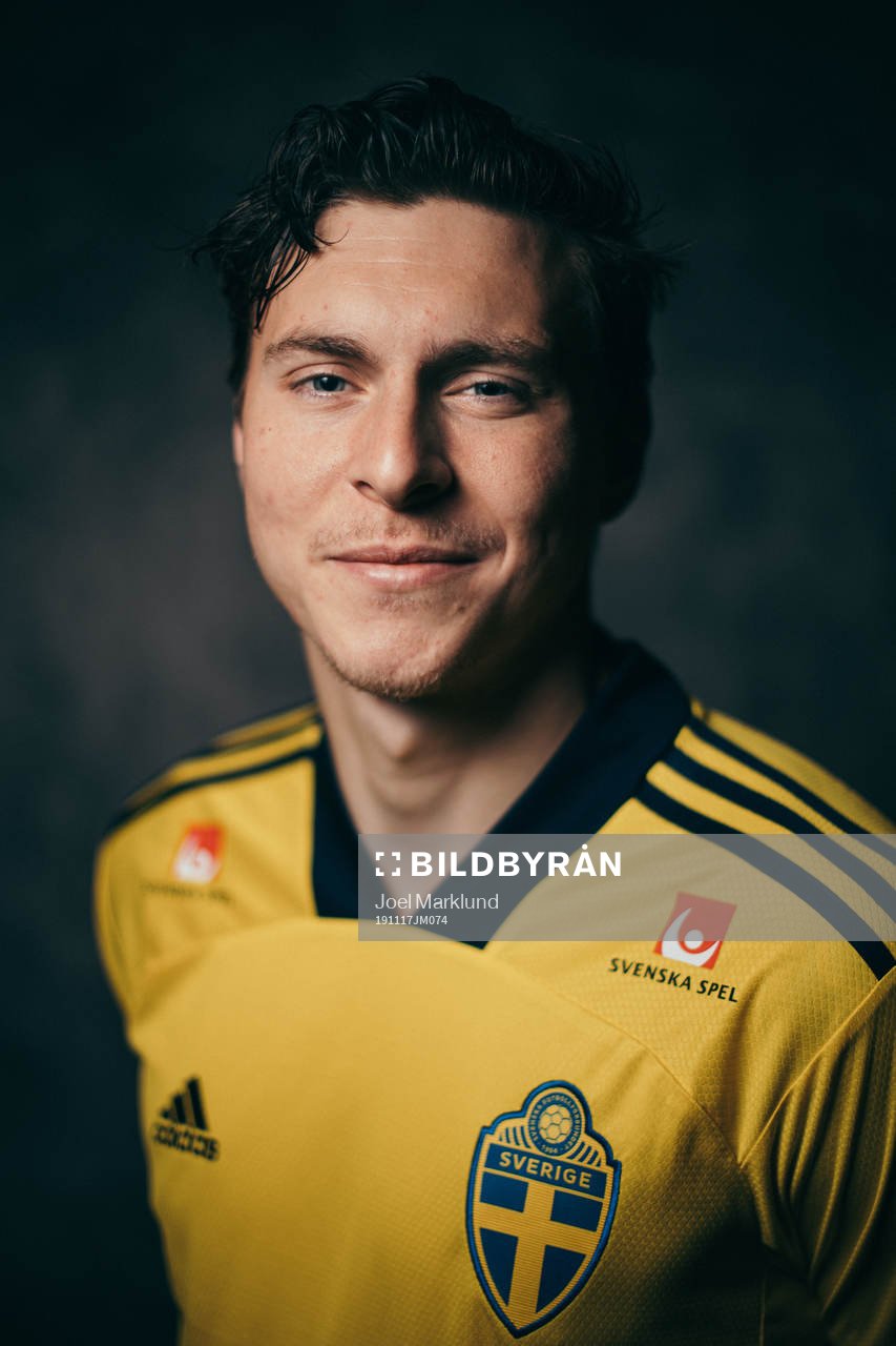 Victor Nilsson Lindelöf of the Swedish national football