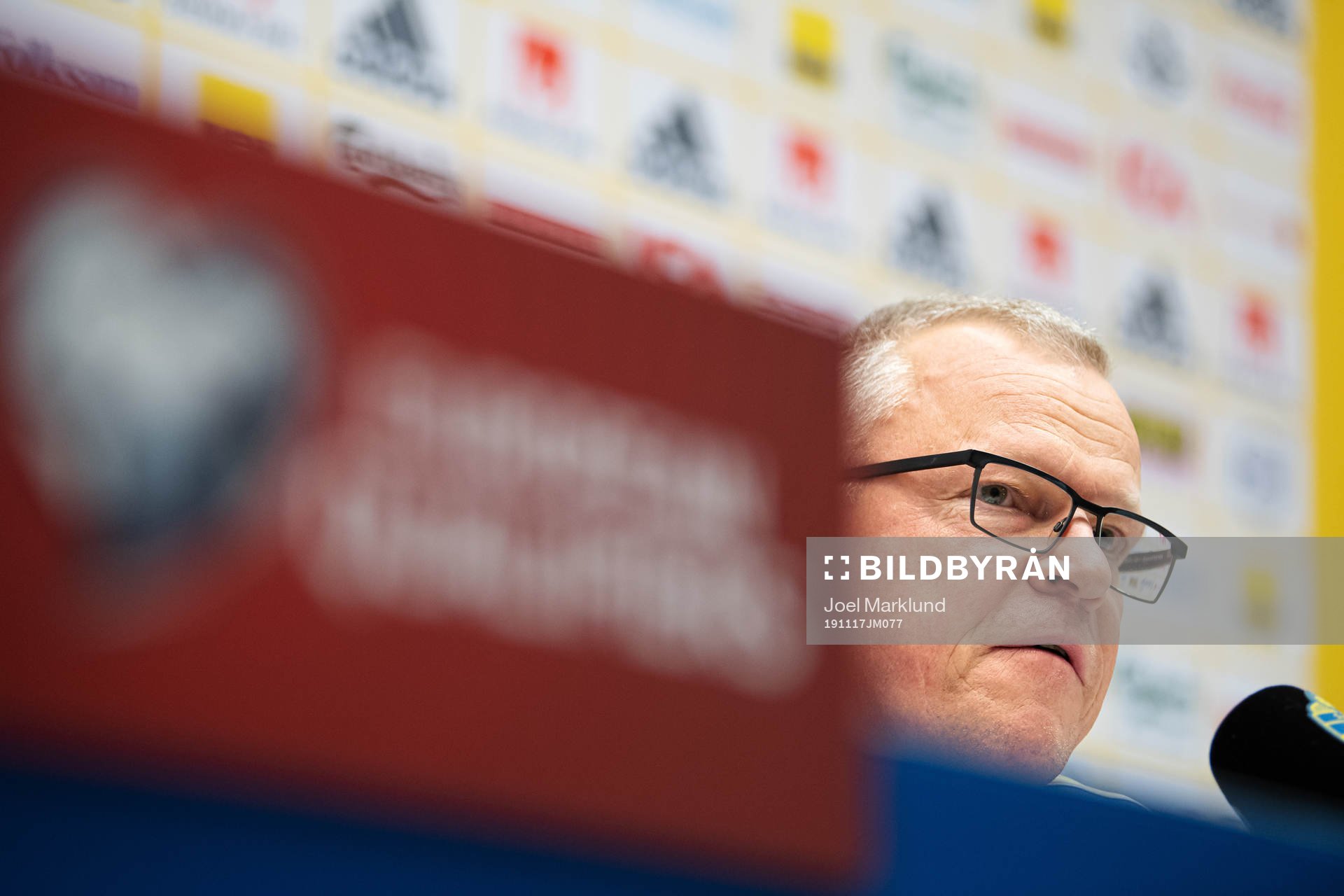 Head coach Janne Andersson of the Swedish national football