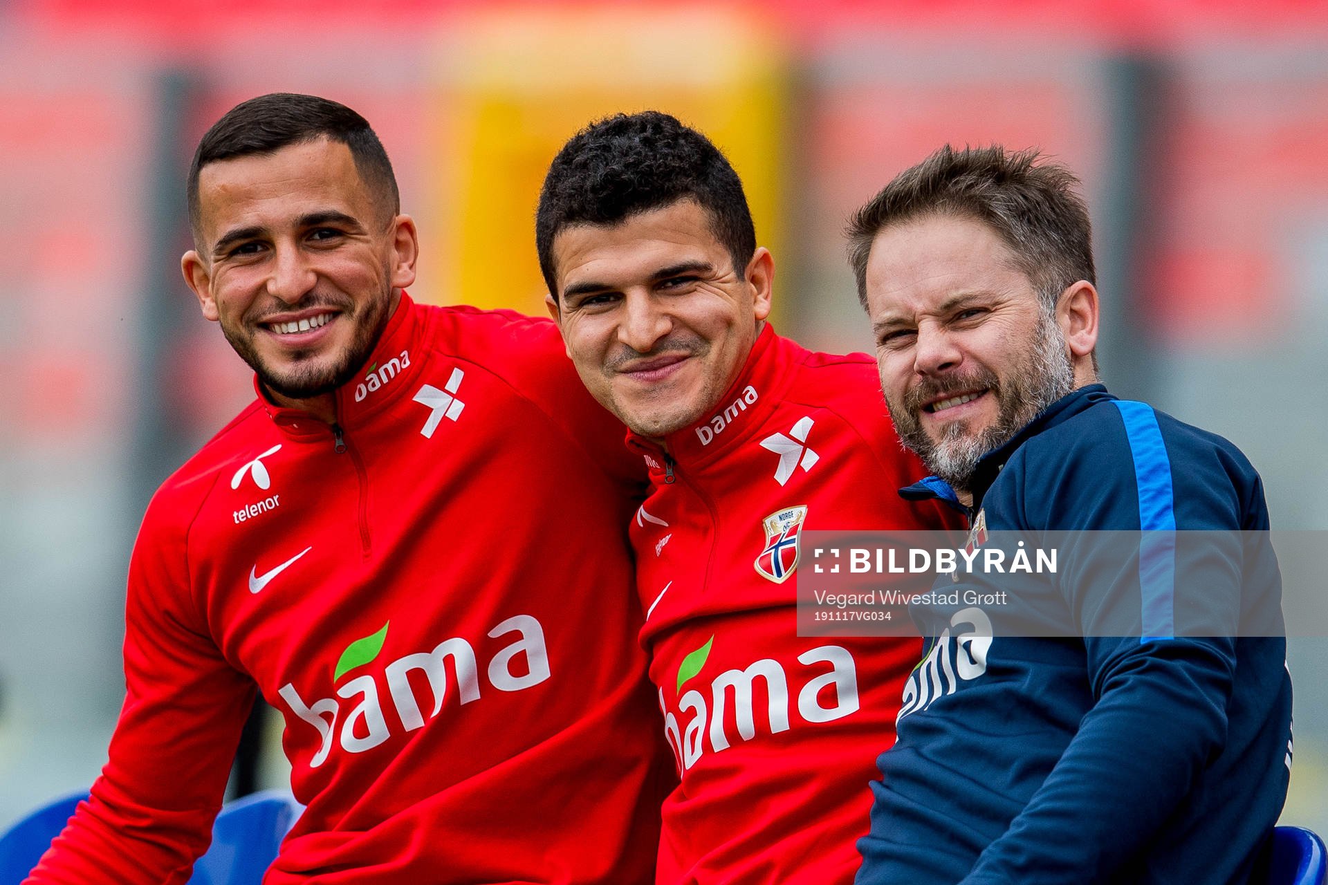 Omar Elabdellaoui, Tarik Elyounoussi and Asle Kjellsen,