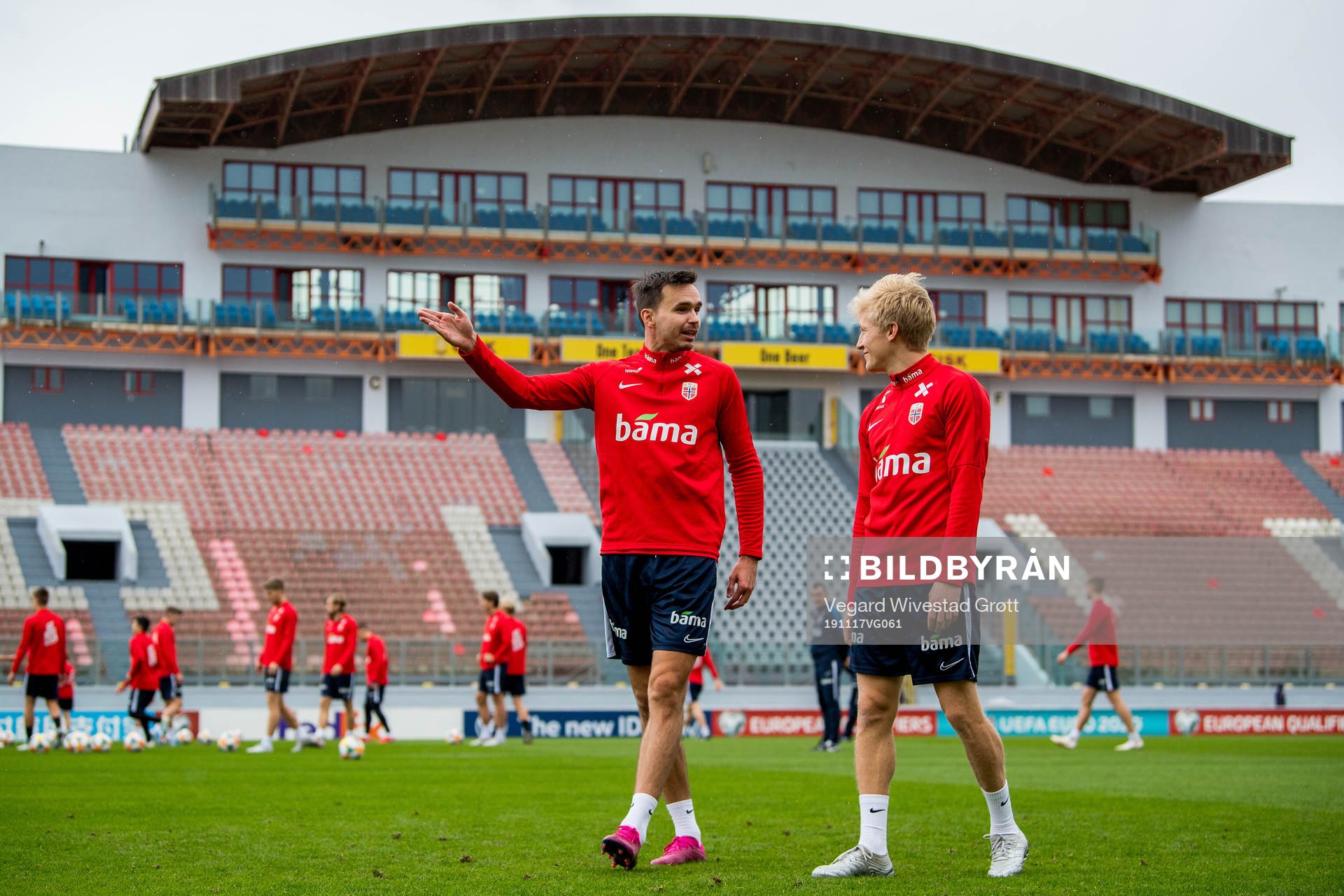 Ole Kristian Selnæs and Birger Meling of Norway