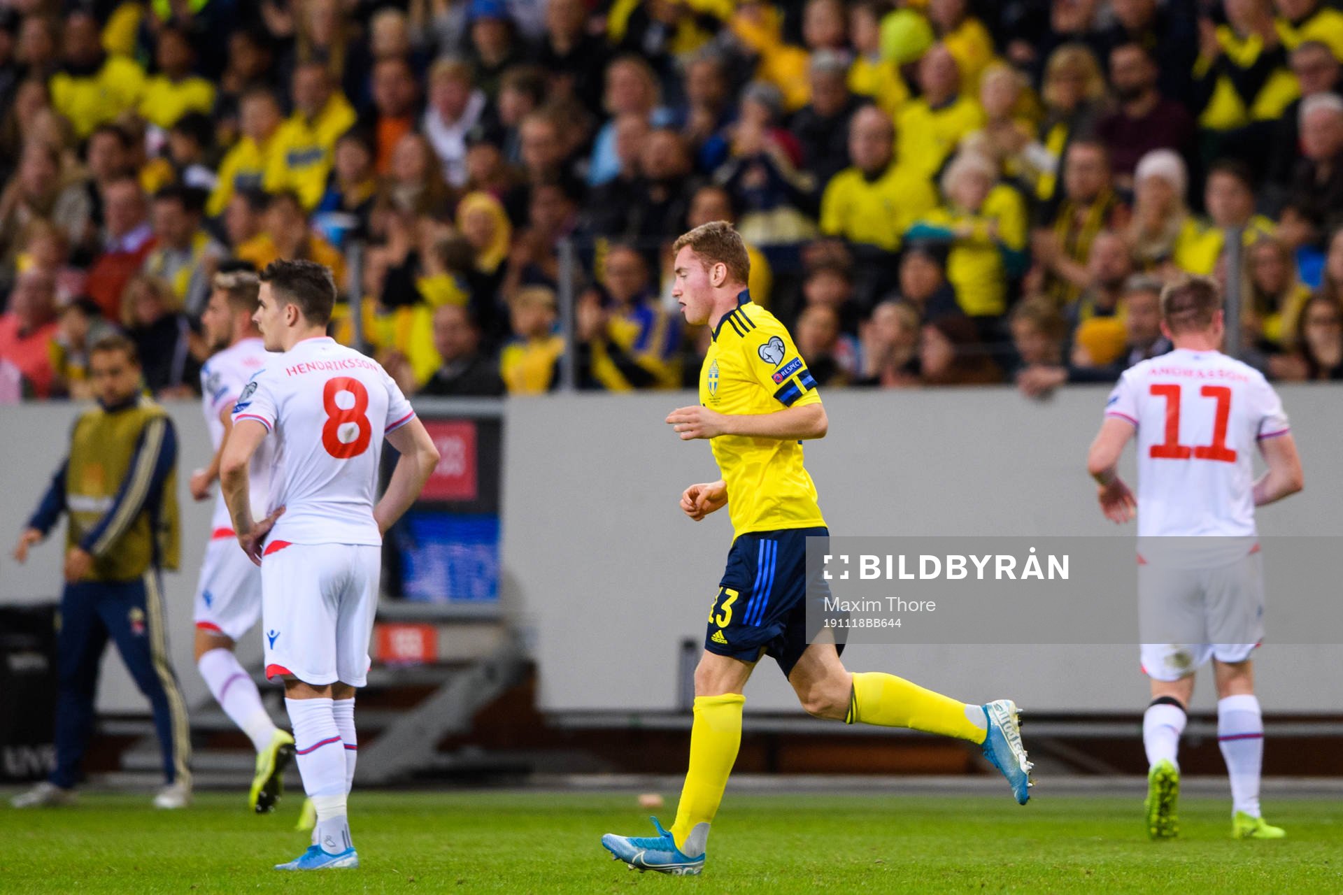 Dejan Kulusevski of Sweden
