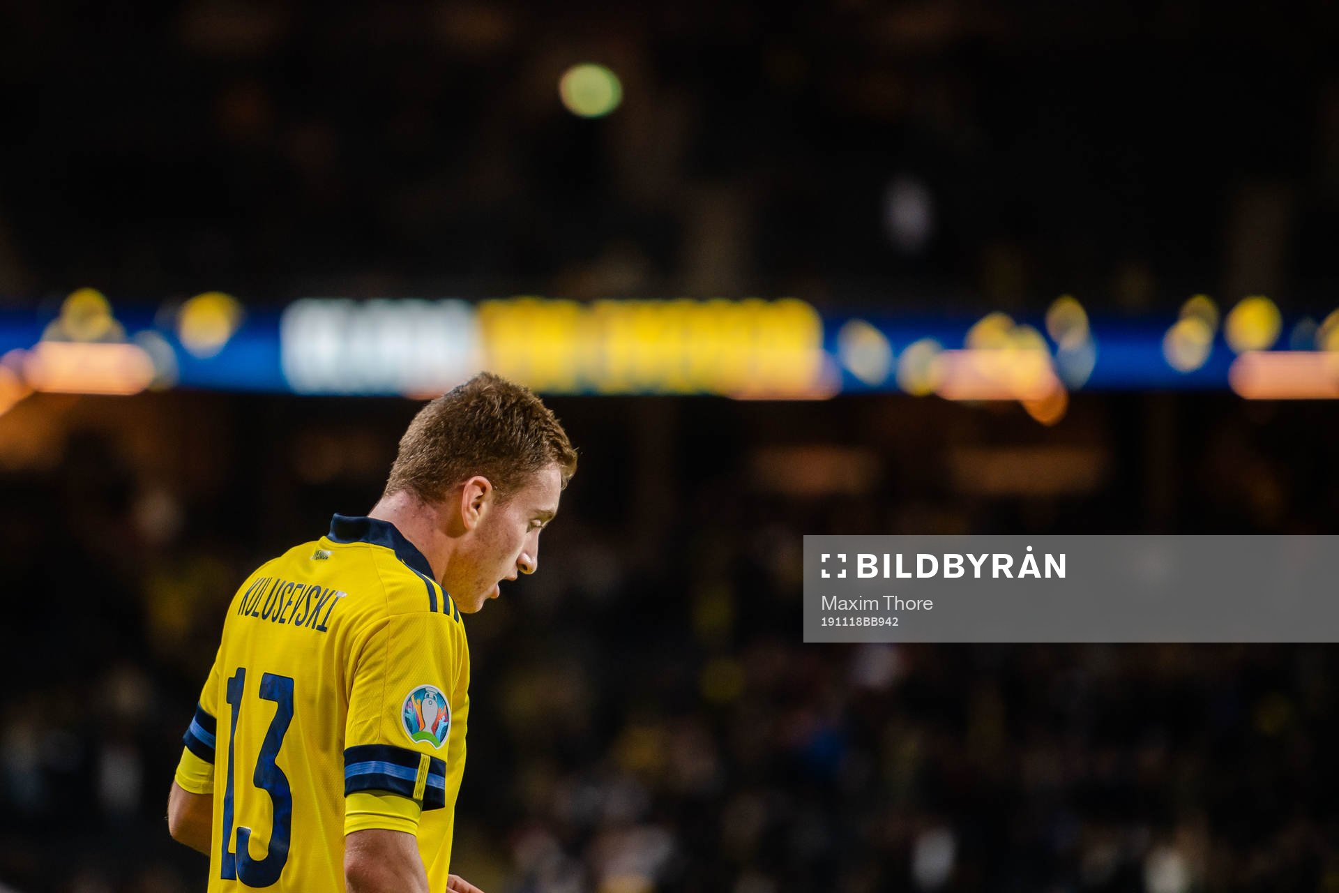 Dejan Kulusevski of Sweden