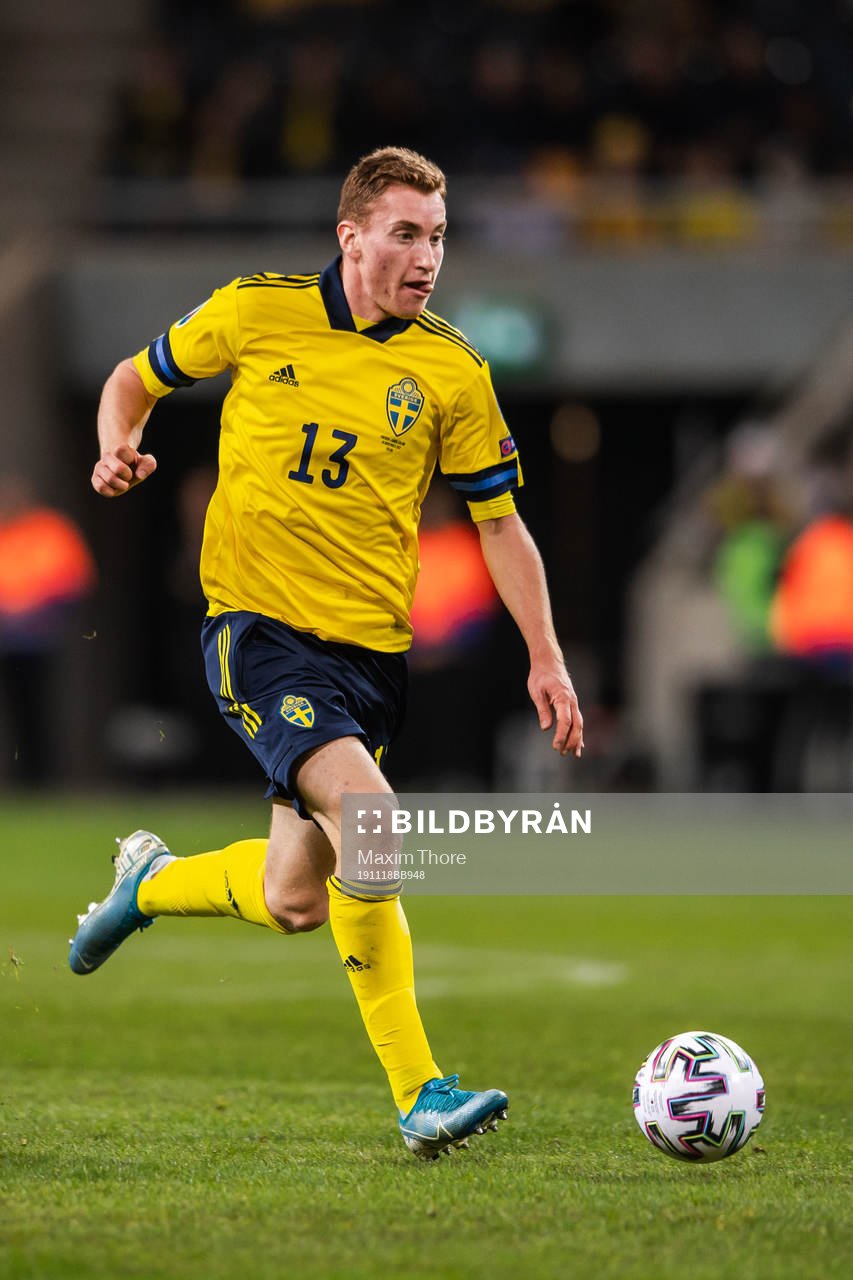 Dejan Kulusevski of Sweden