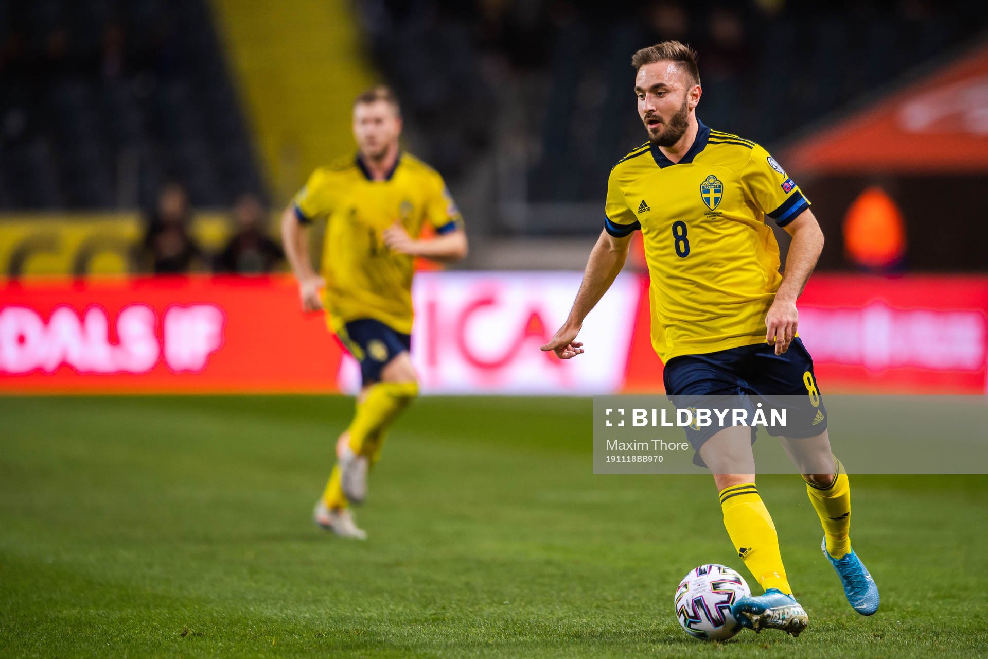 Muamer Tankovic of Sweden