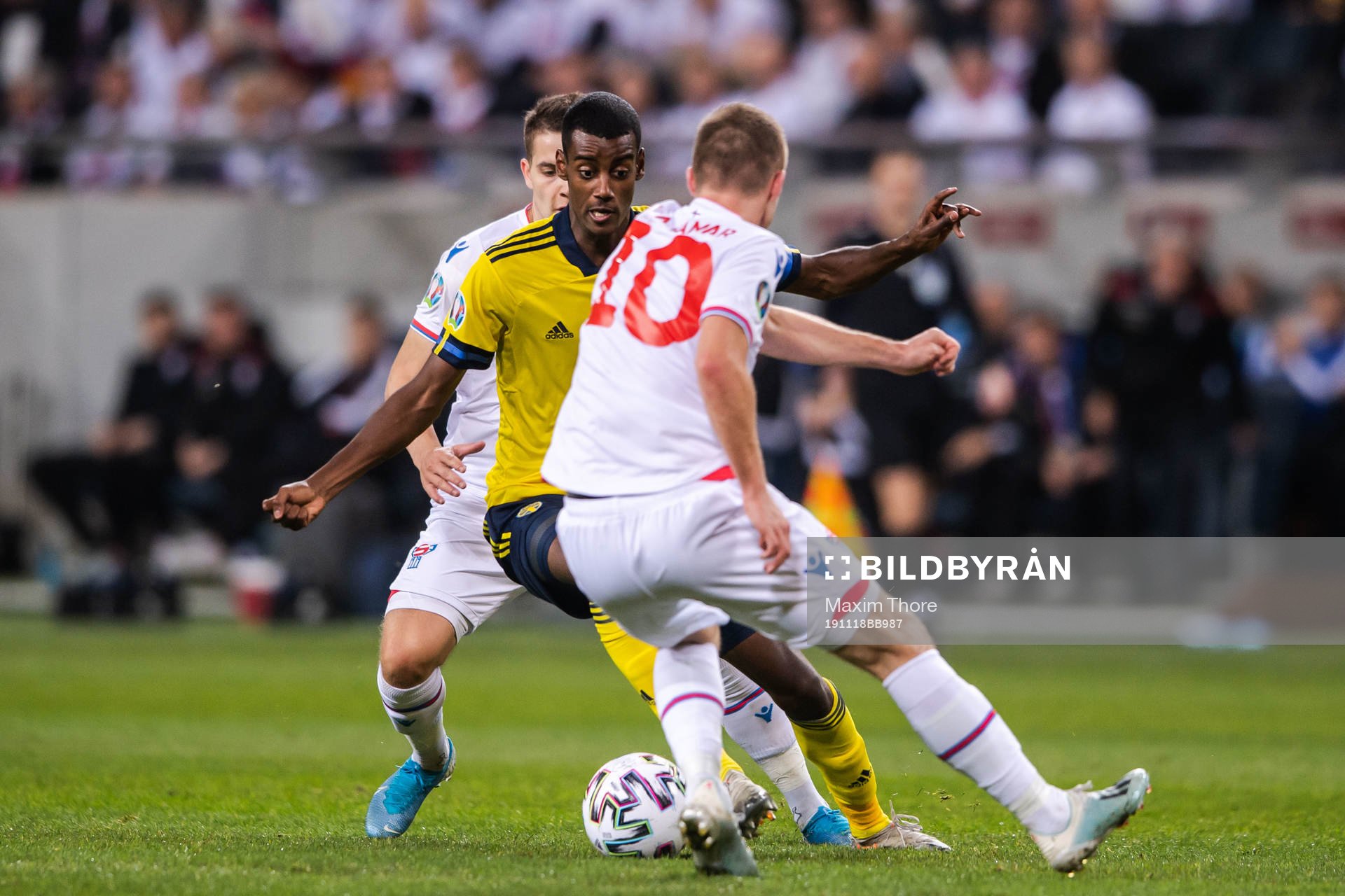 Alexander Isak of Sweden