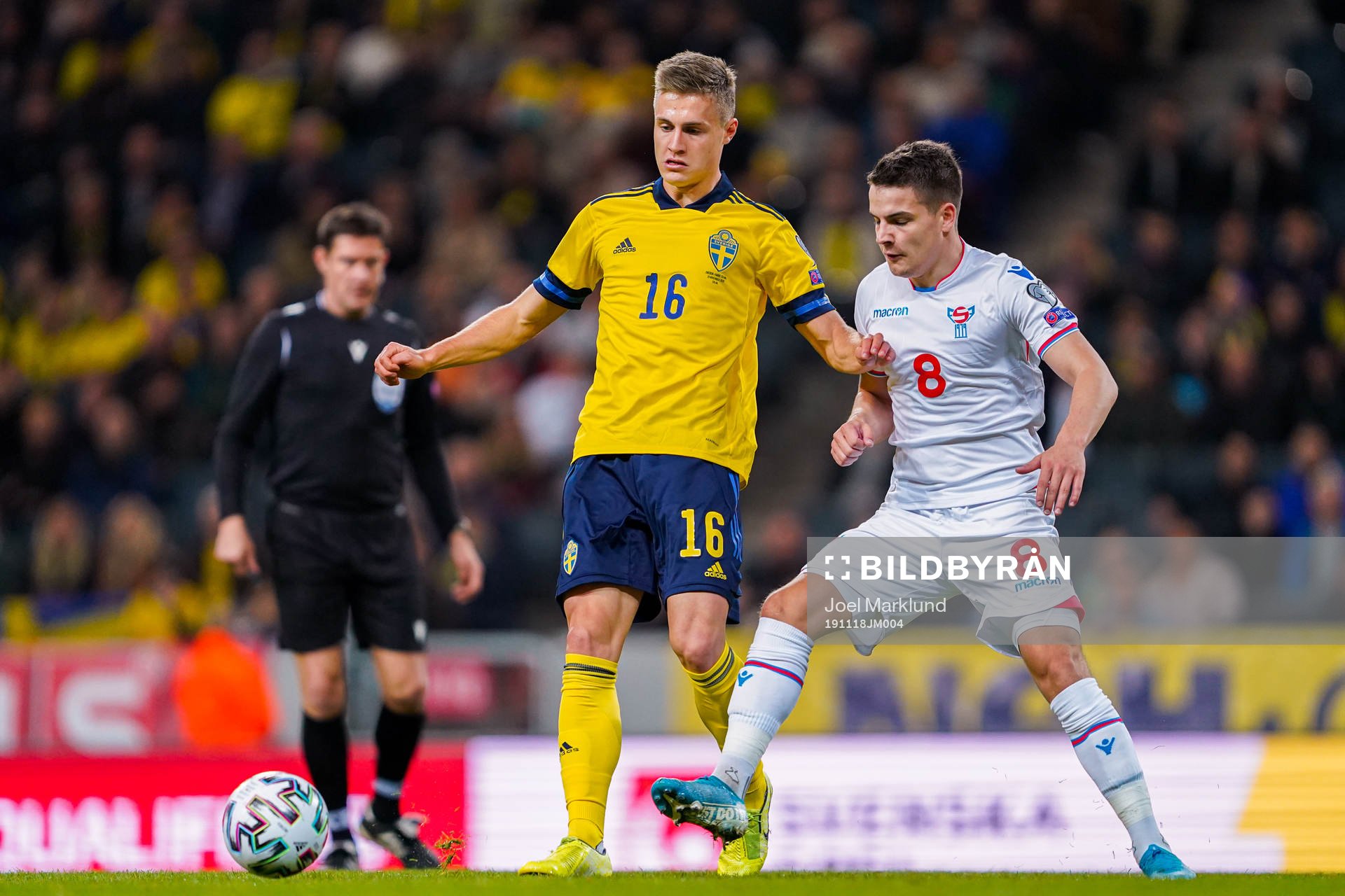 Mattias Svanberg of Sweden and Brandur Hendriksson Olsen of