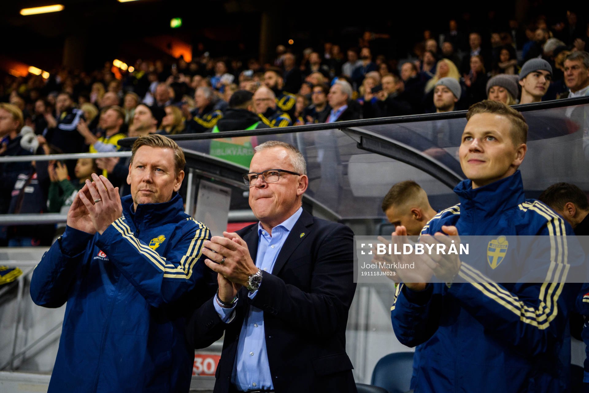 Peter Wettergren, assistant coach, Janne Andersson, head