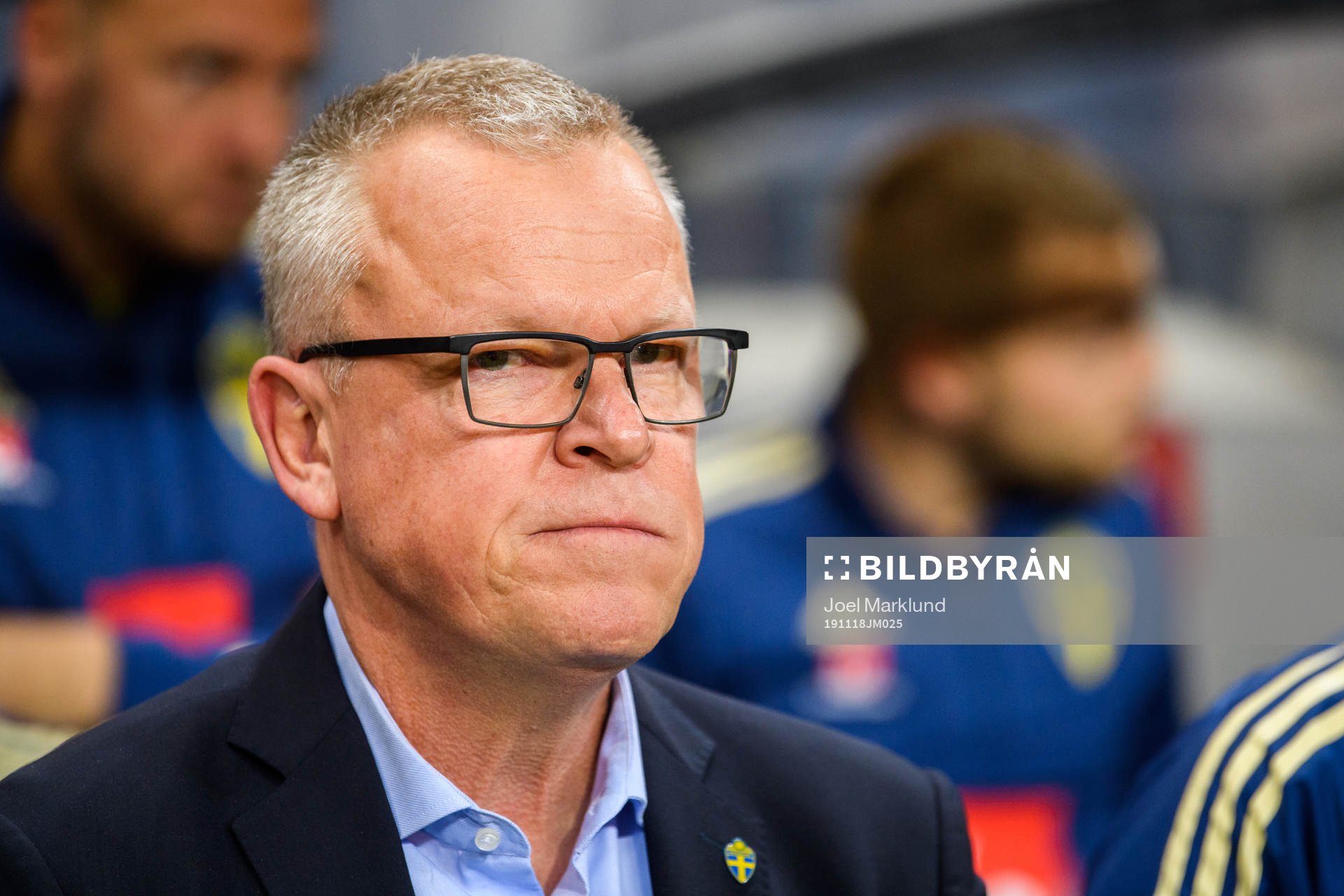 Janne Andersson, head coach of Sweden