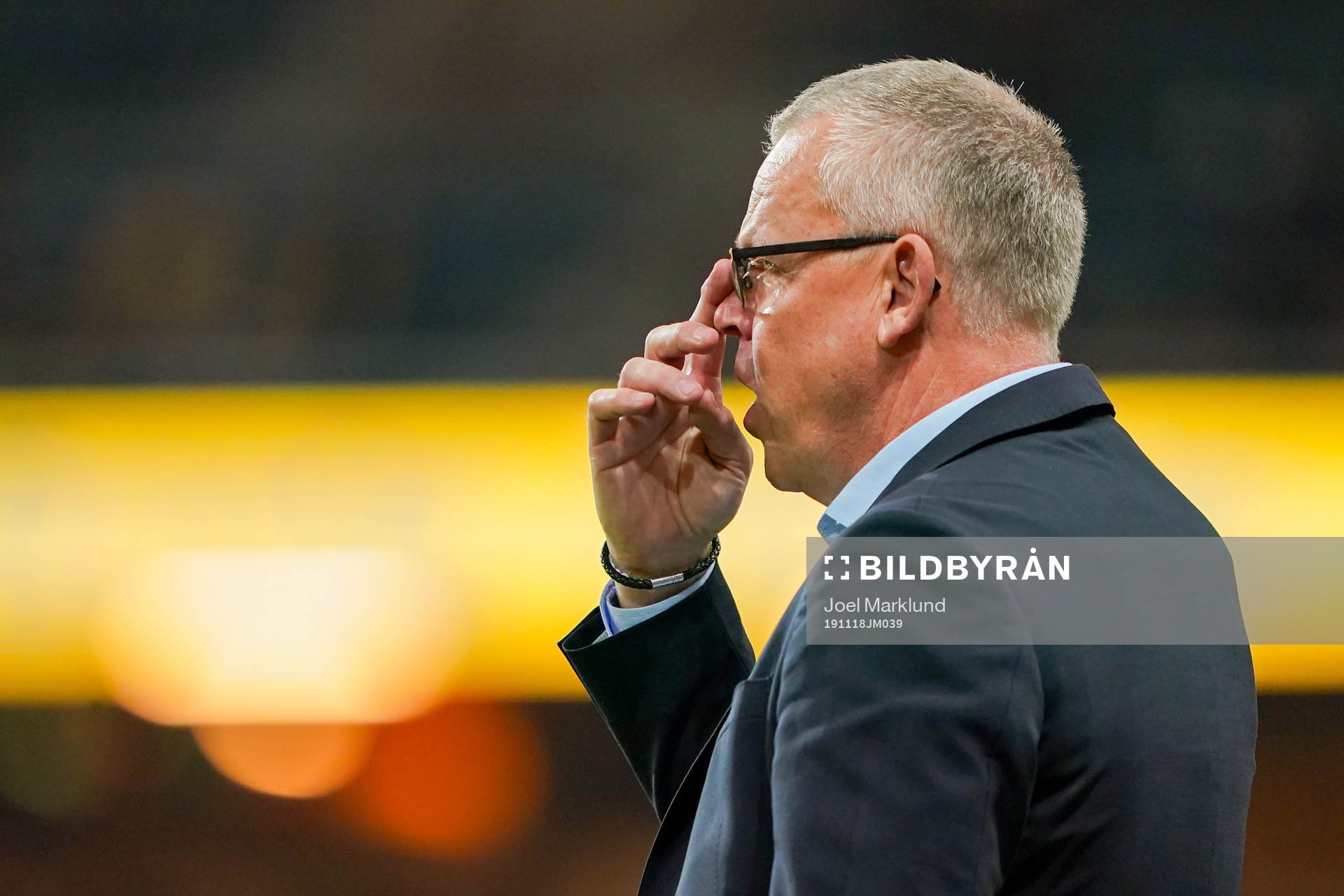 Janne Andersson, head coach of Sweden