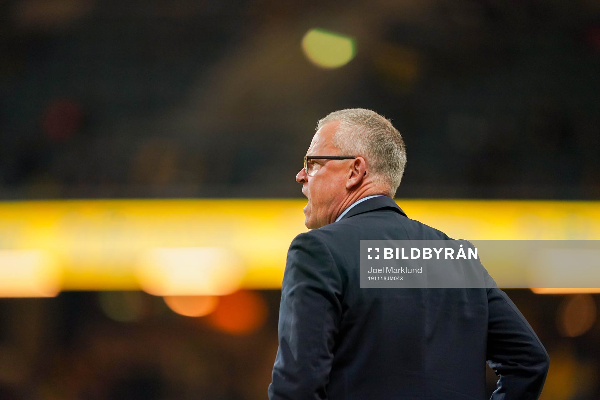 Janne Andersson, head coach of Sweden