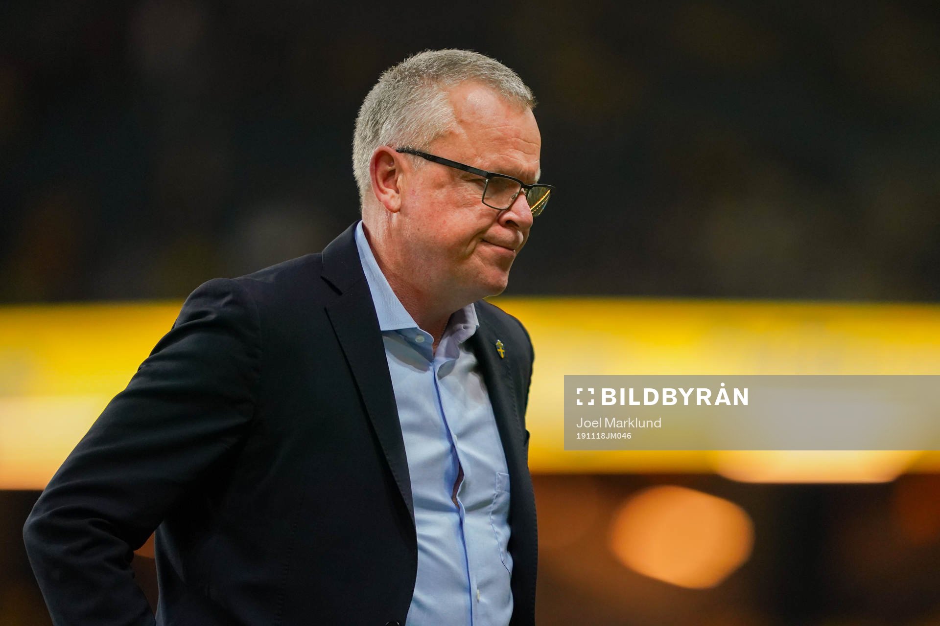 Janne Andersson, head coach of Sweden