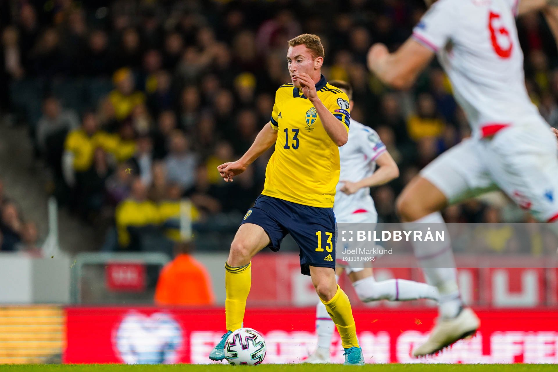 Dejan Kulusevski of Sweden
