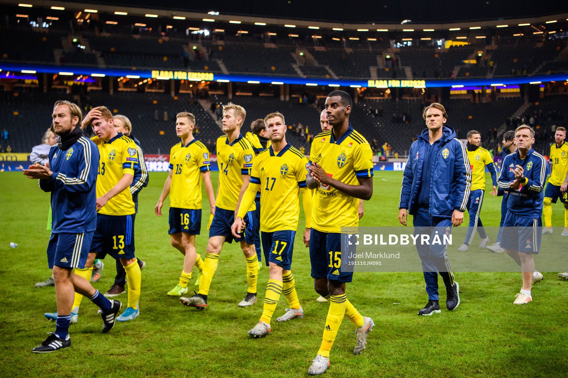 Alexander Isak of Sweden