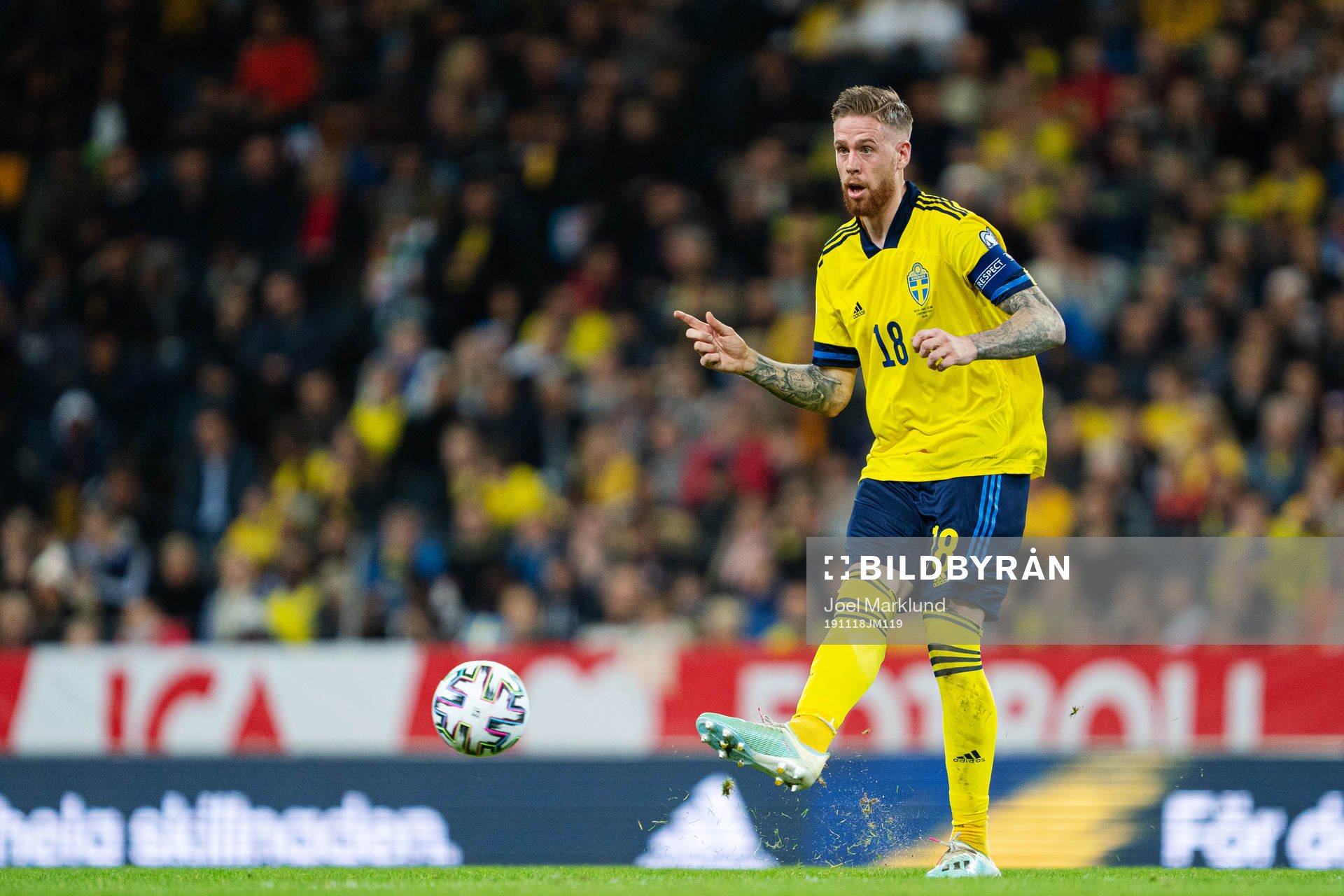 Pontus Jansson of Sweden
