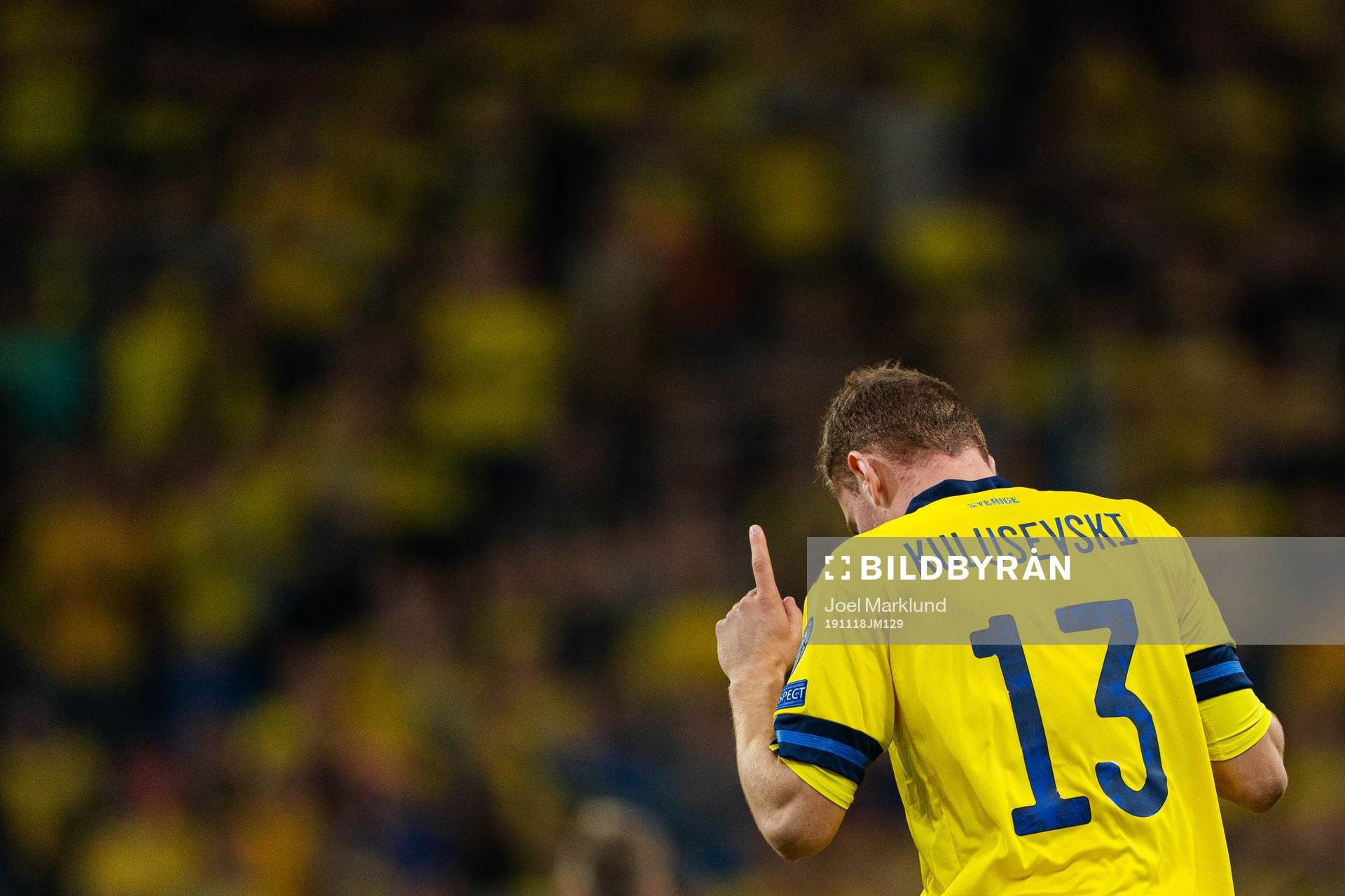 Dejan Kulusevski of Sweden