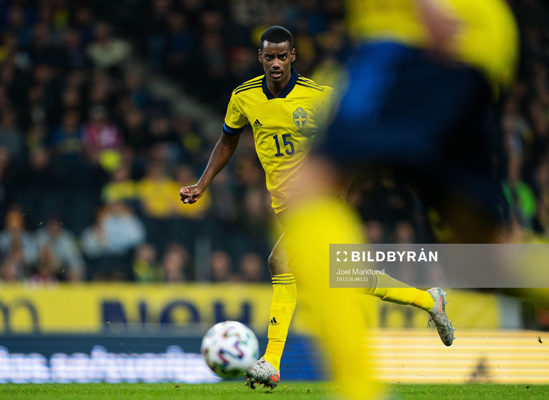 Alexander Isak of Sweden