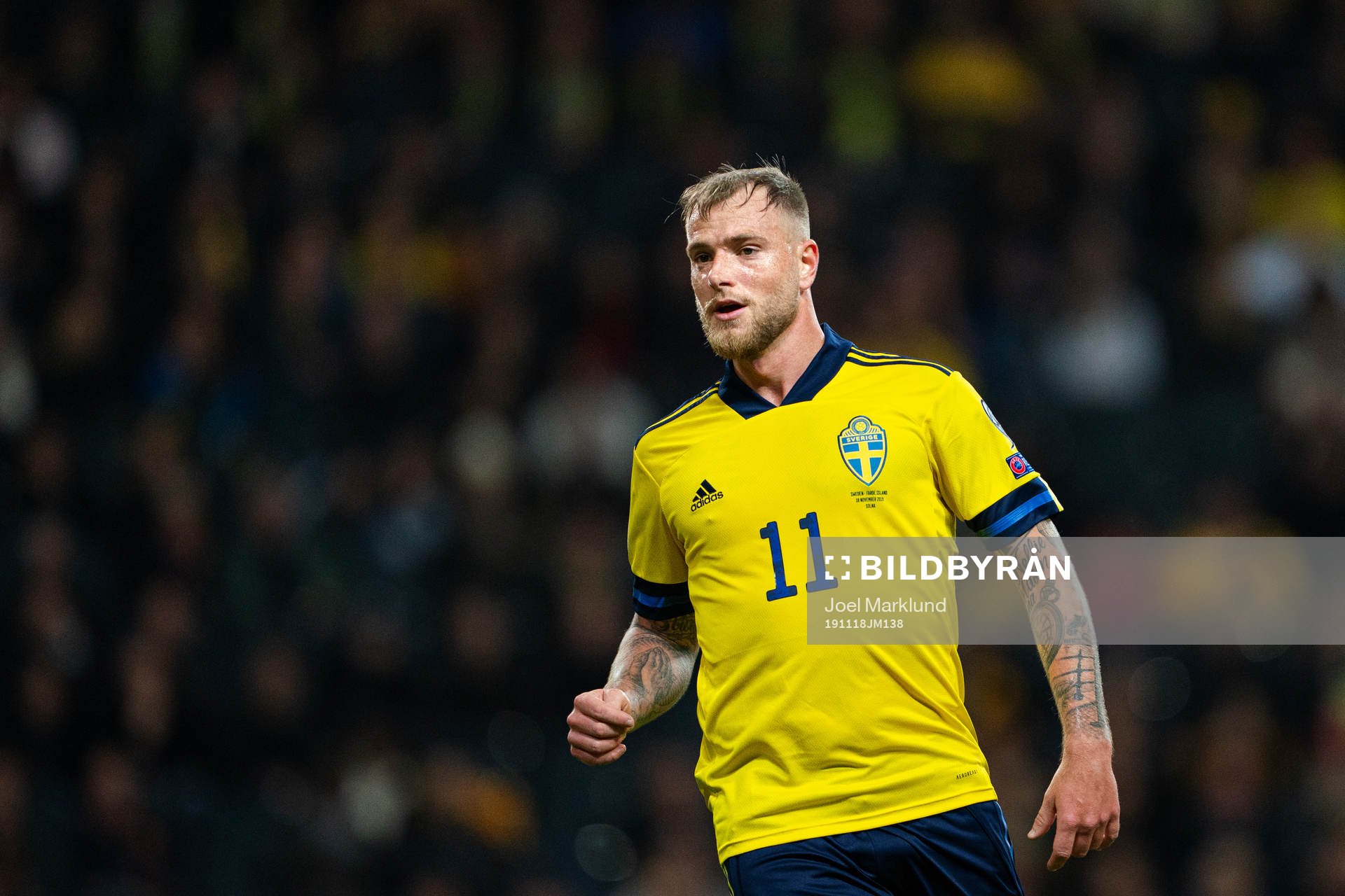John Guidetti of Sweden