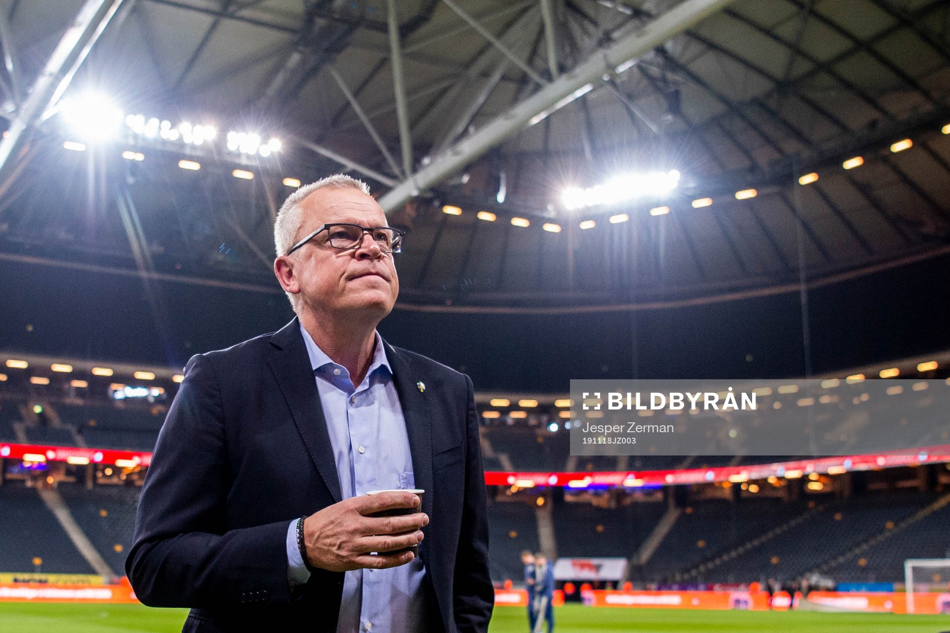 Janne Andersson, head coach of Sweden