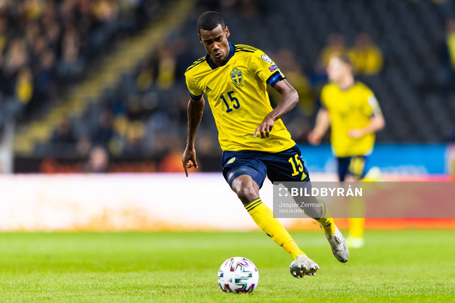 Alexander Isak of Sweden