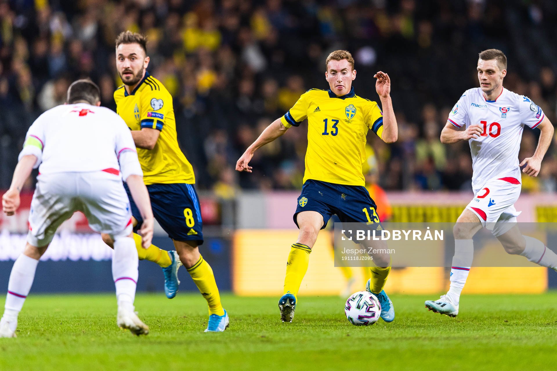 Dejan Kulusevski of Sweden